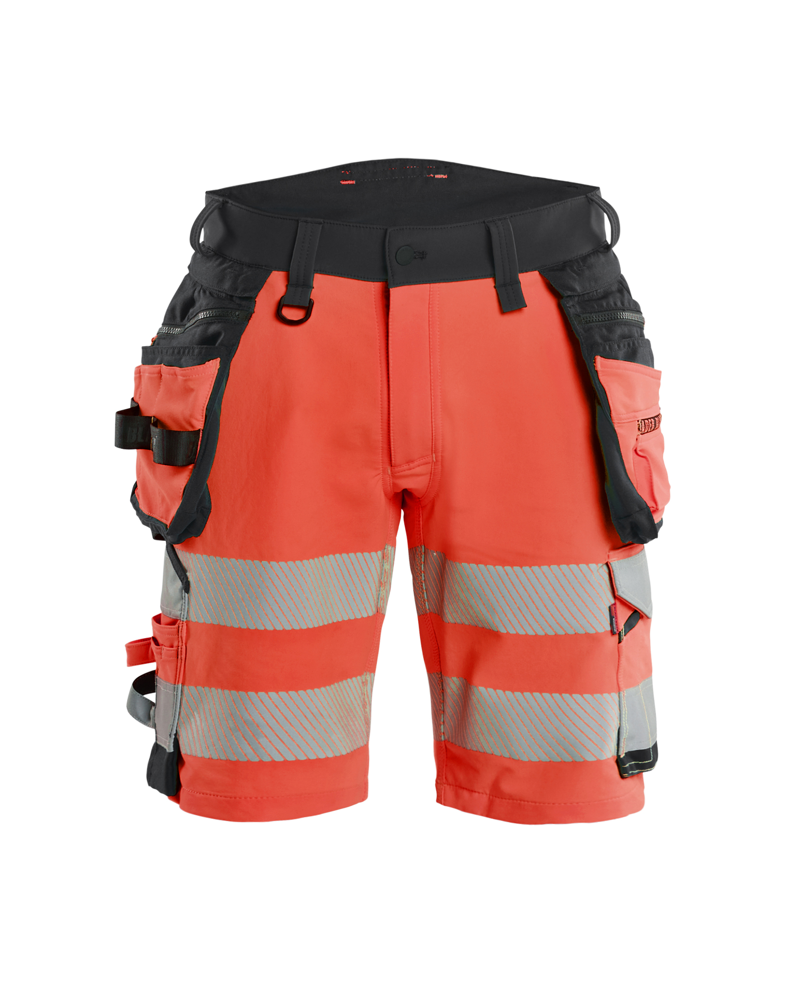 Blåkläder High Vis Shorts 4-vejs Stretch - High Vis Rød/Sort [5599] / C44