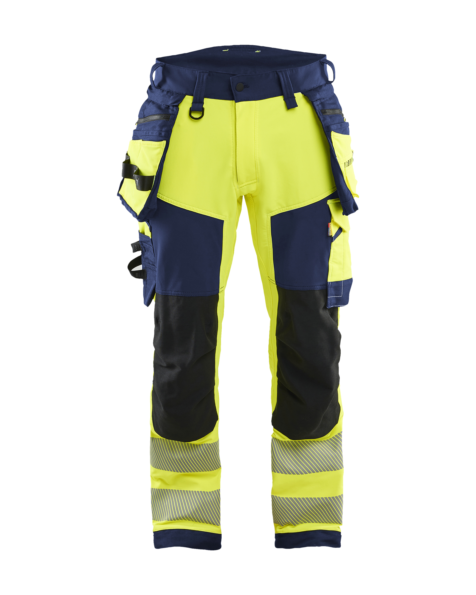 Blåkläder High Vis Buks 4-vejs Stretch - High Vis Gul/Marineblå [3389] / C44