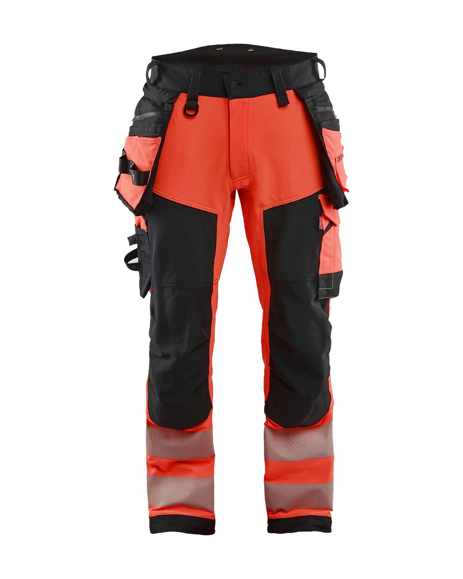 Blåkläder High Vis Buks 4-vejs Stretch - High Vis Rød/Sort [5599] / C44