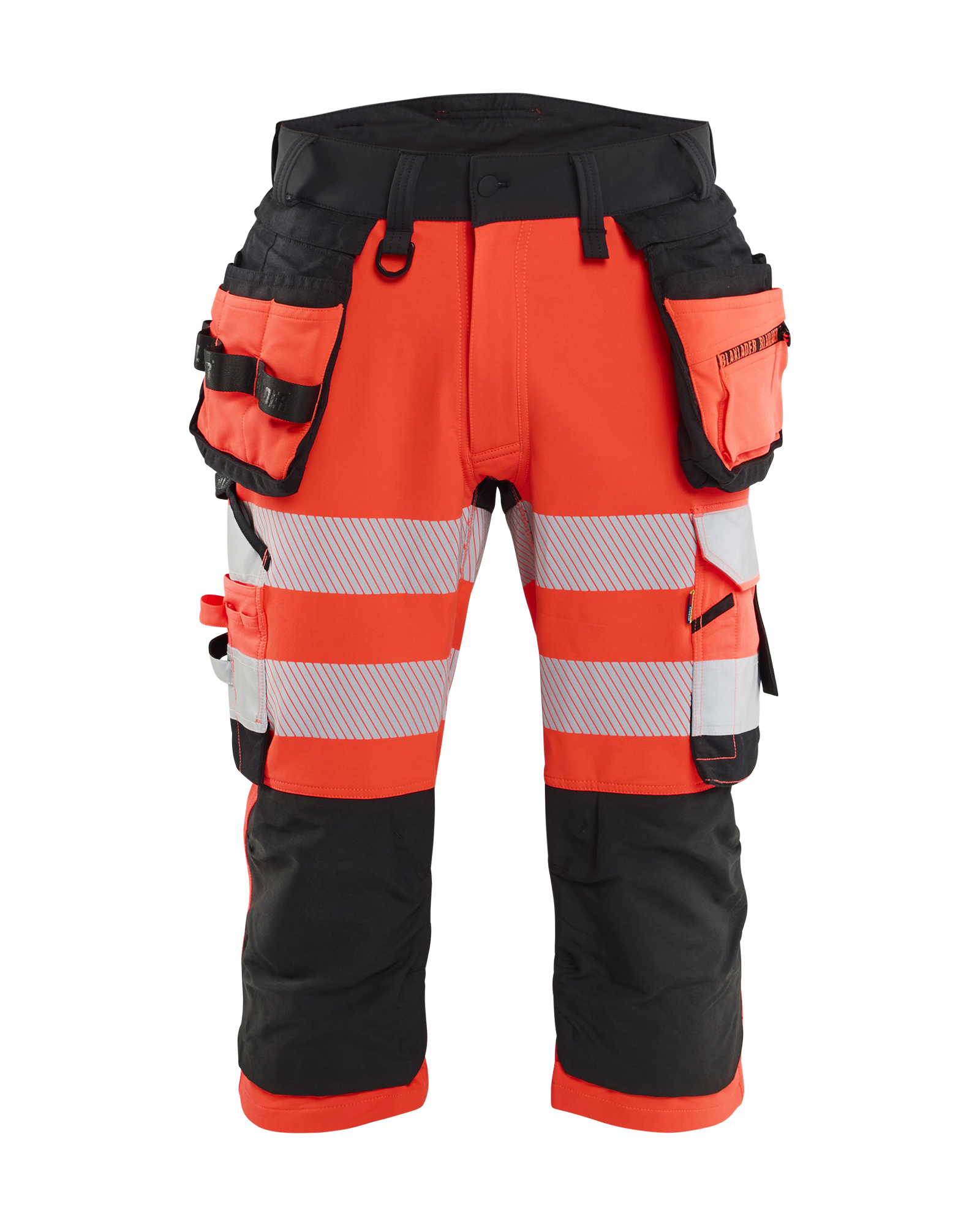 Blåkläder High Vis Knickers 4-vejs stretch - High Vis Rød/Sort [5599] / C44