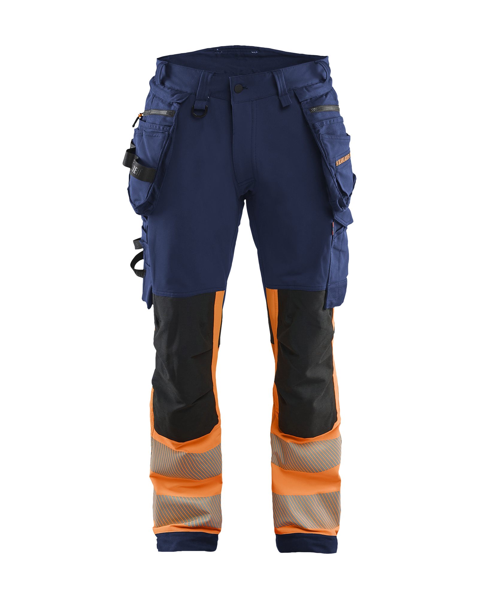 Blåkläder High Vis Buks 4-vejs Stretch - Marineblå/High Vis Orange [8953] / C44