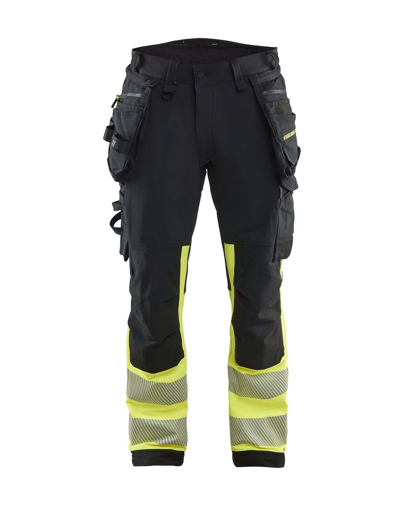 Blåkläder High Vis Buks 4-vejs Stretch - Sort/High Vis Gul [9933] / C44