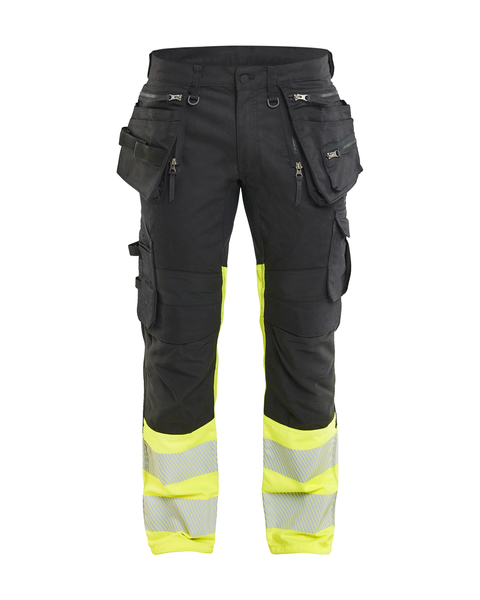 Blåkläder High Vis Buks Stretch - Sort/High Vis Gul [9933] / C44