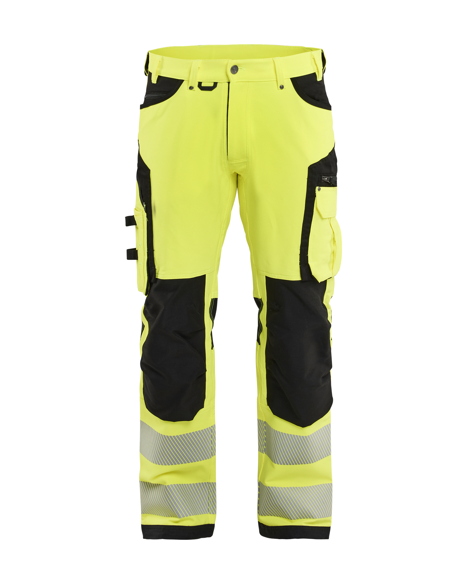 Blåkläder High vis buks 4-vejs stretch - High Vis Gul/Sort [3399] / C44
