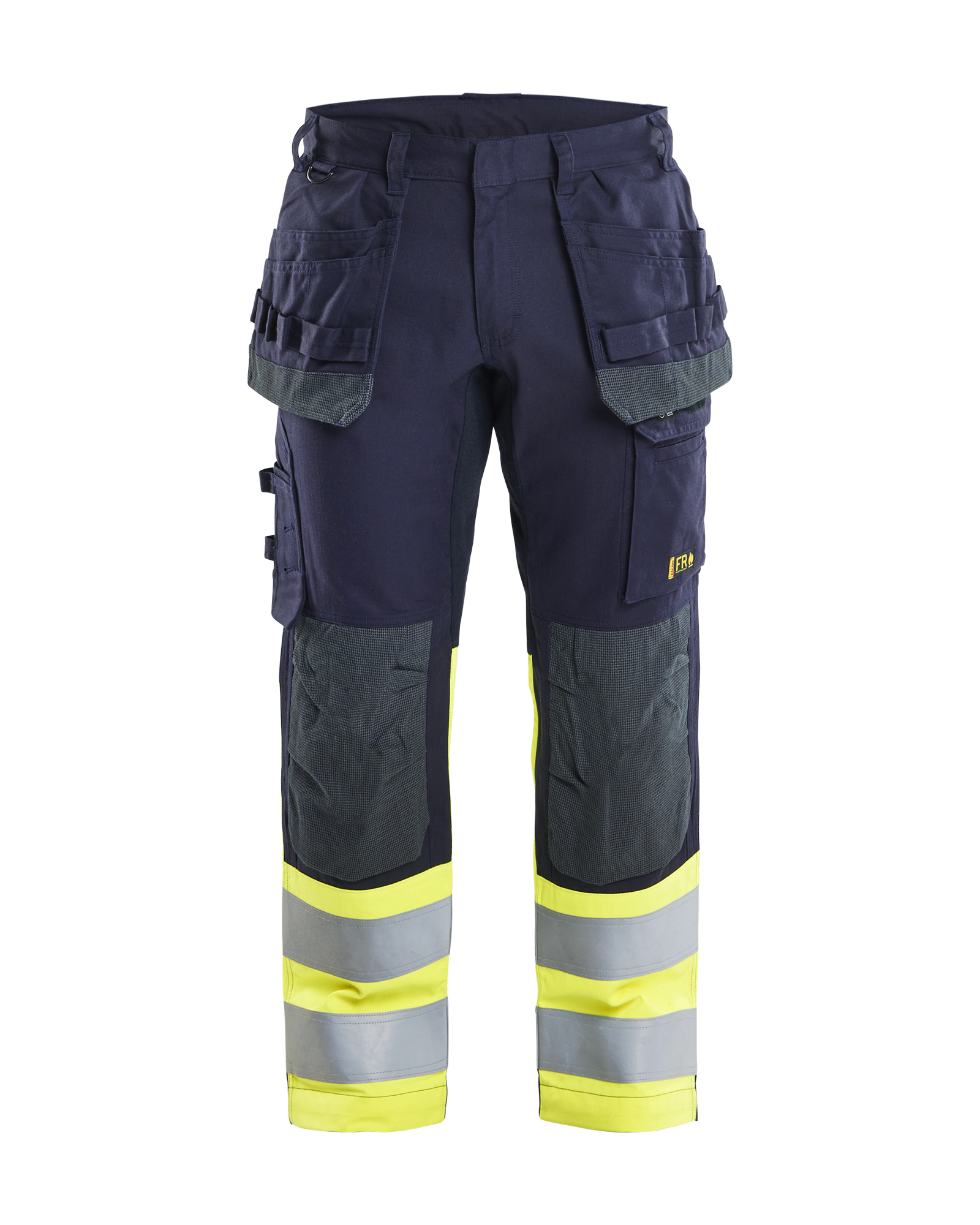 Blåkläder Multinorm Buks Inherent med stretch - Marineblå/High Vis Gul [8933] / C44