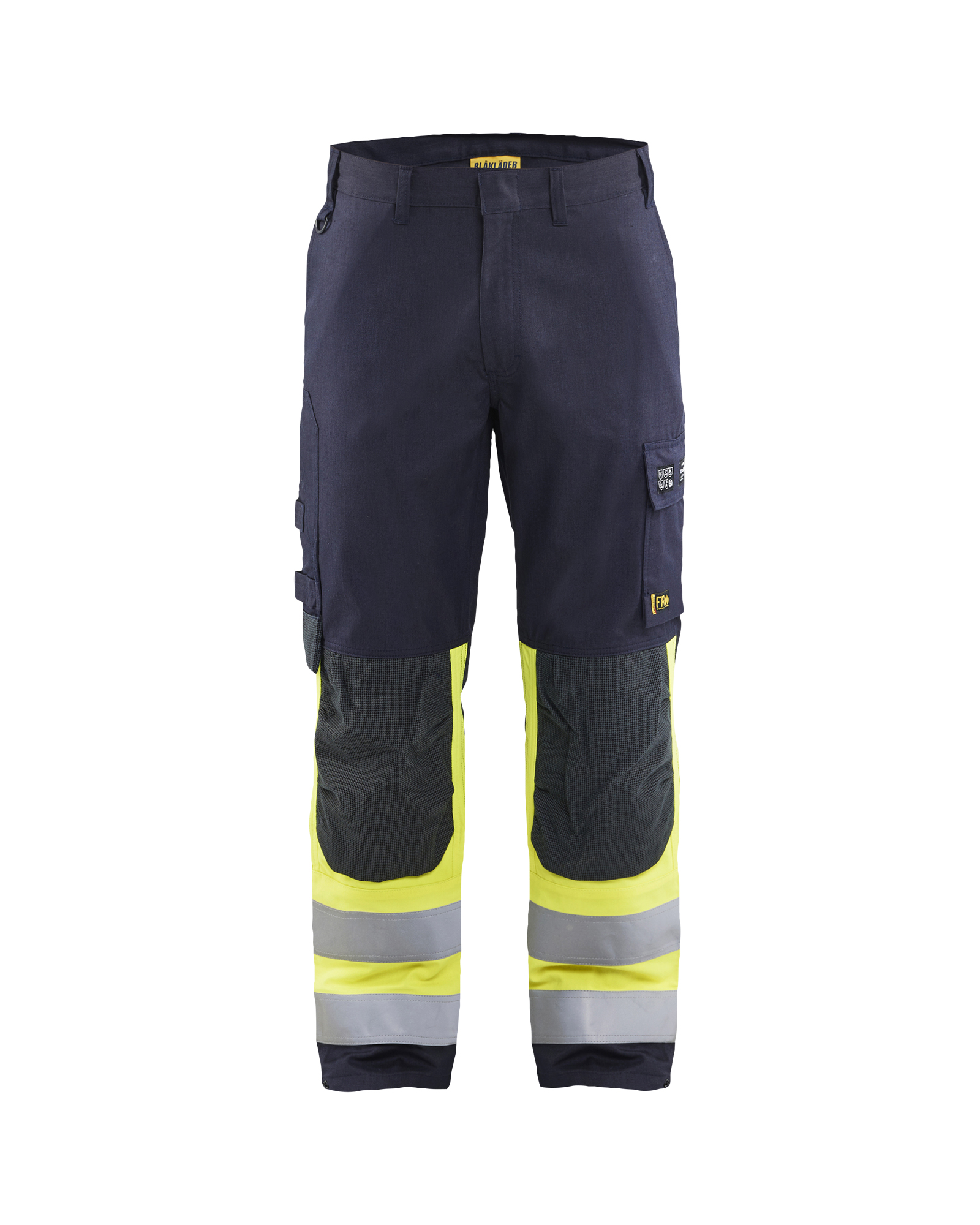 Blåkläder Multinorm Buks Inherent  APC 2 - Marineblå/High Vis Gul [8933] / C44