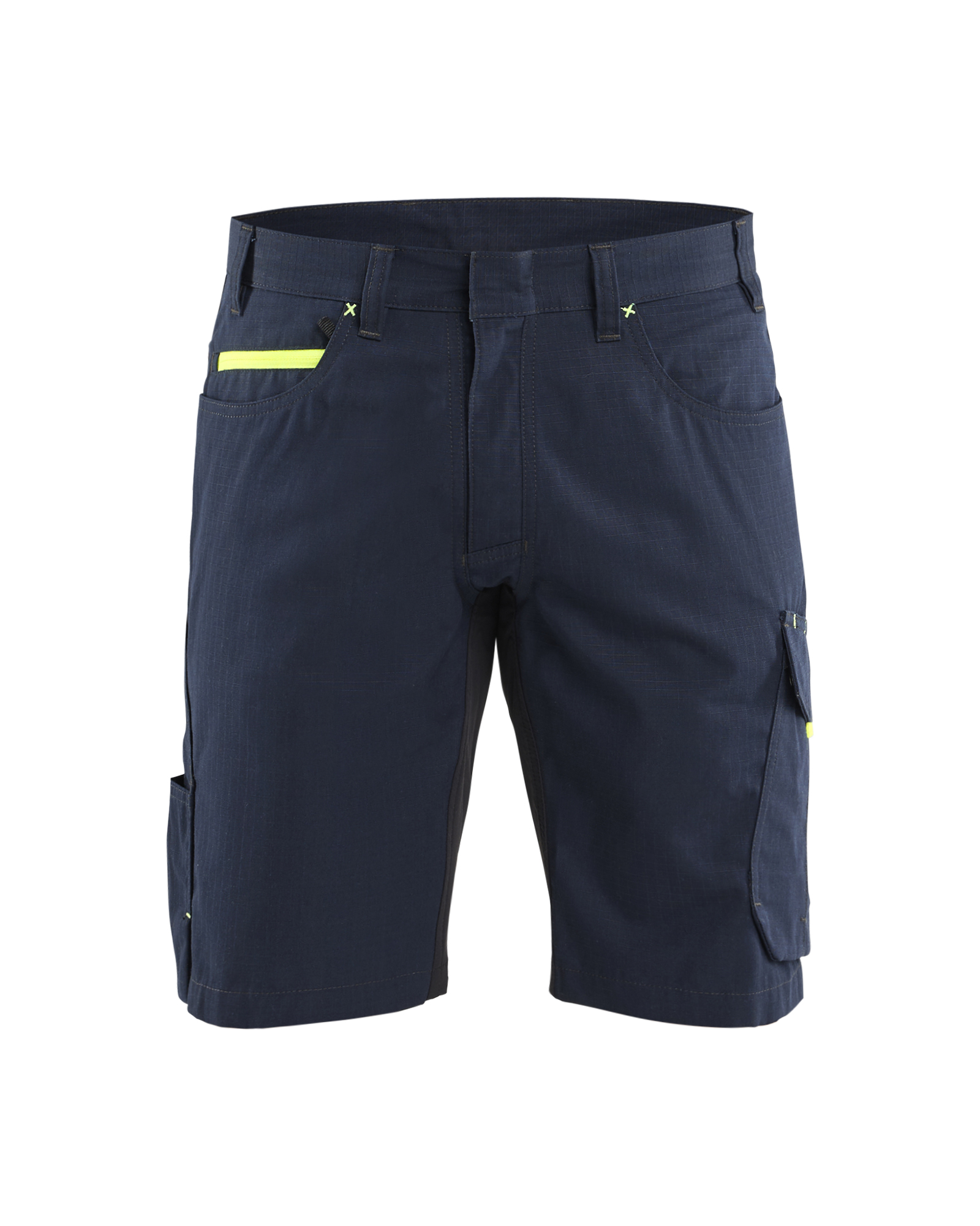 Blåkläder Serviceshorts - Mørk Marineblå/High Vis Gul [8633] / C44