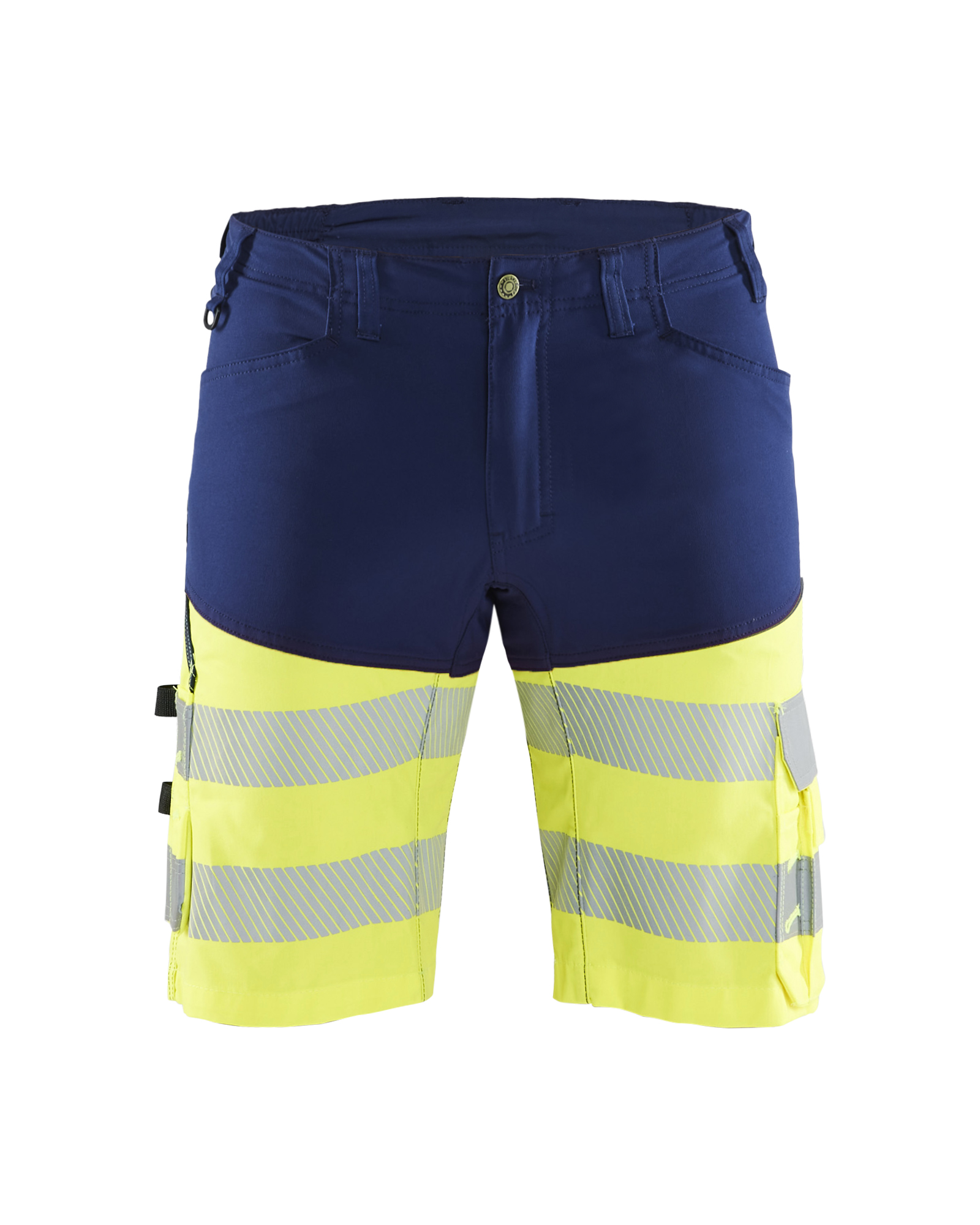 Blåkläder High Vis Shorts med stretch - Marineblå/High Vis Gul [8933] / C44