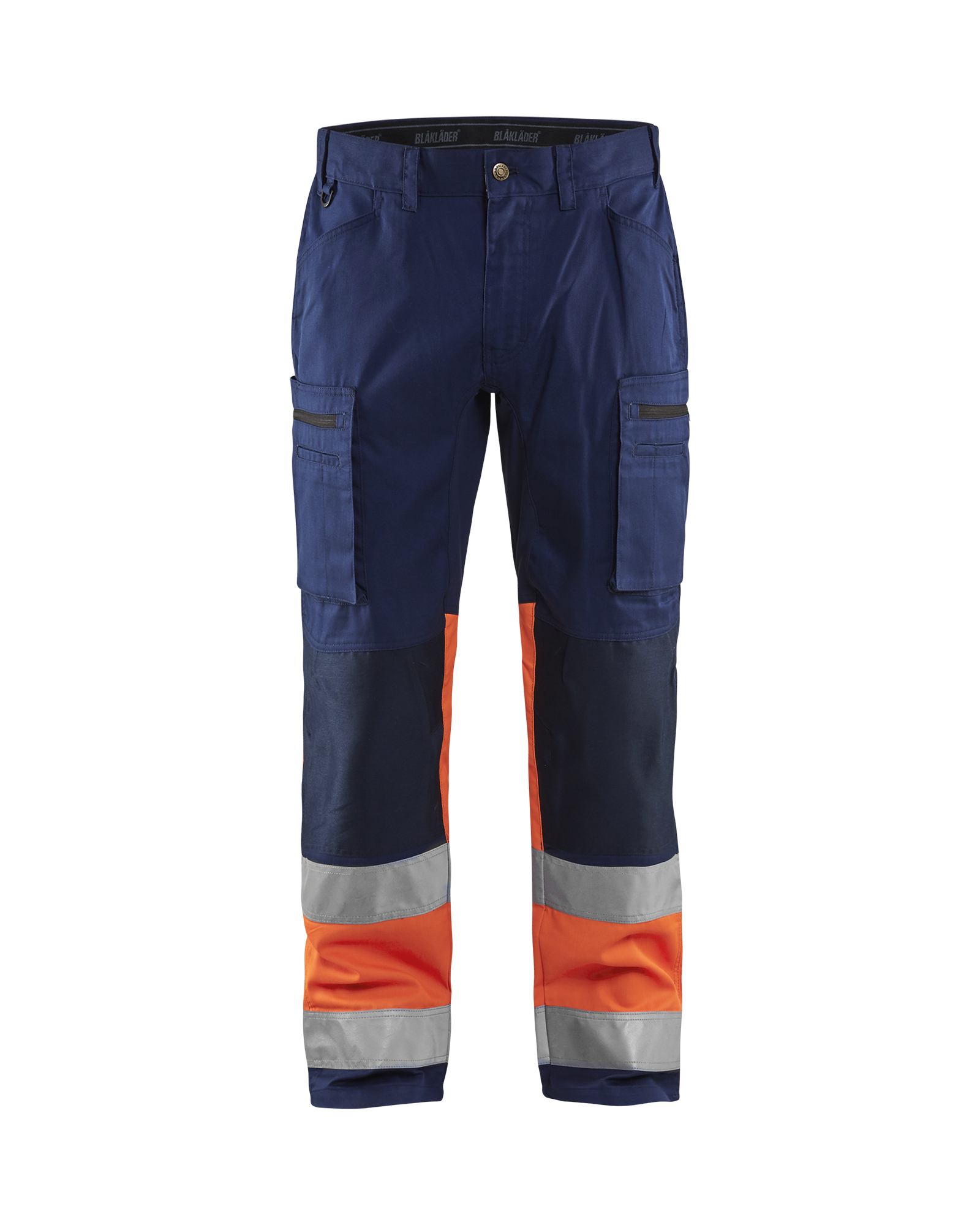 Blåkläder High Vis Buks med stretch - Marineblå/High Vis Orange [8953] / C44