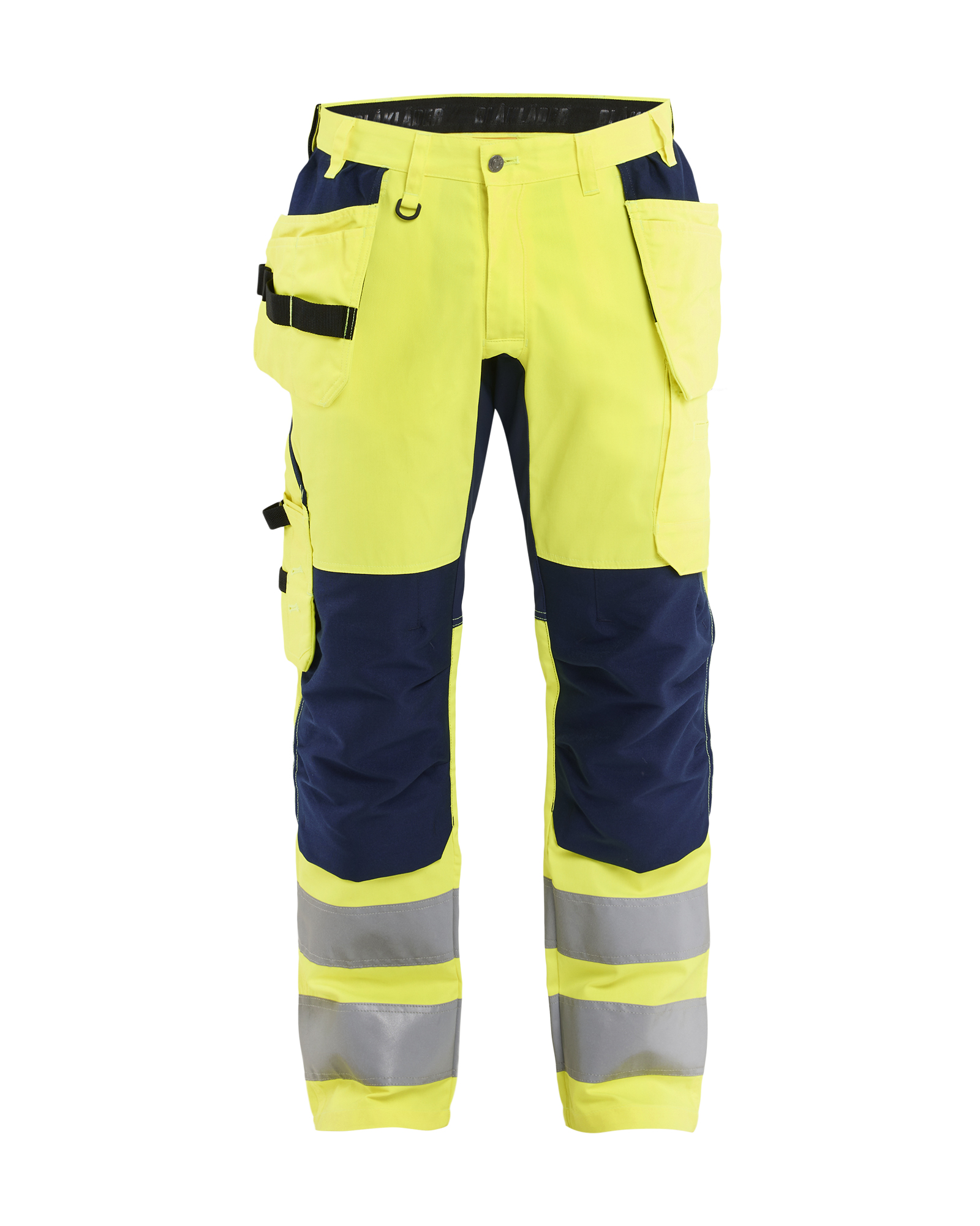 Blåkläder High Vis Buks med stretch - High Vis Gul/Marineblå [3389] / C44