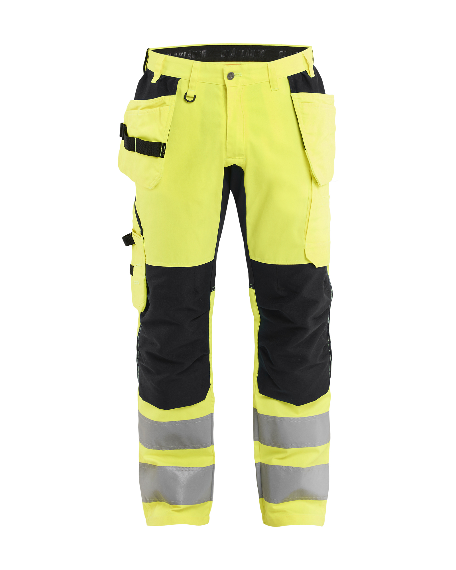 Blåkläder High Vis Buks med stretch - High Vis Gul/Sort [3399] / C44