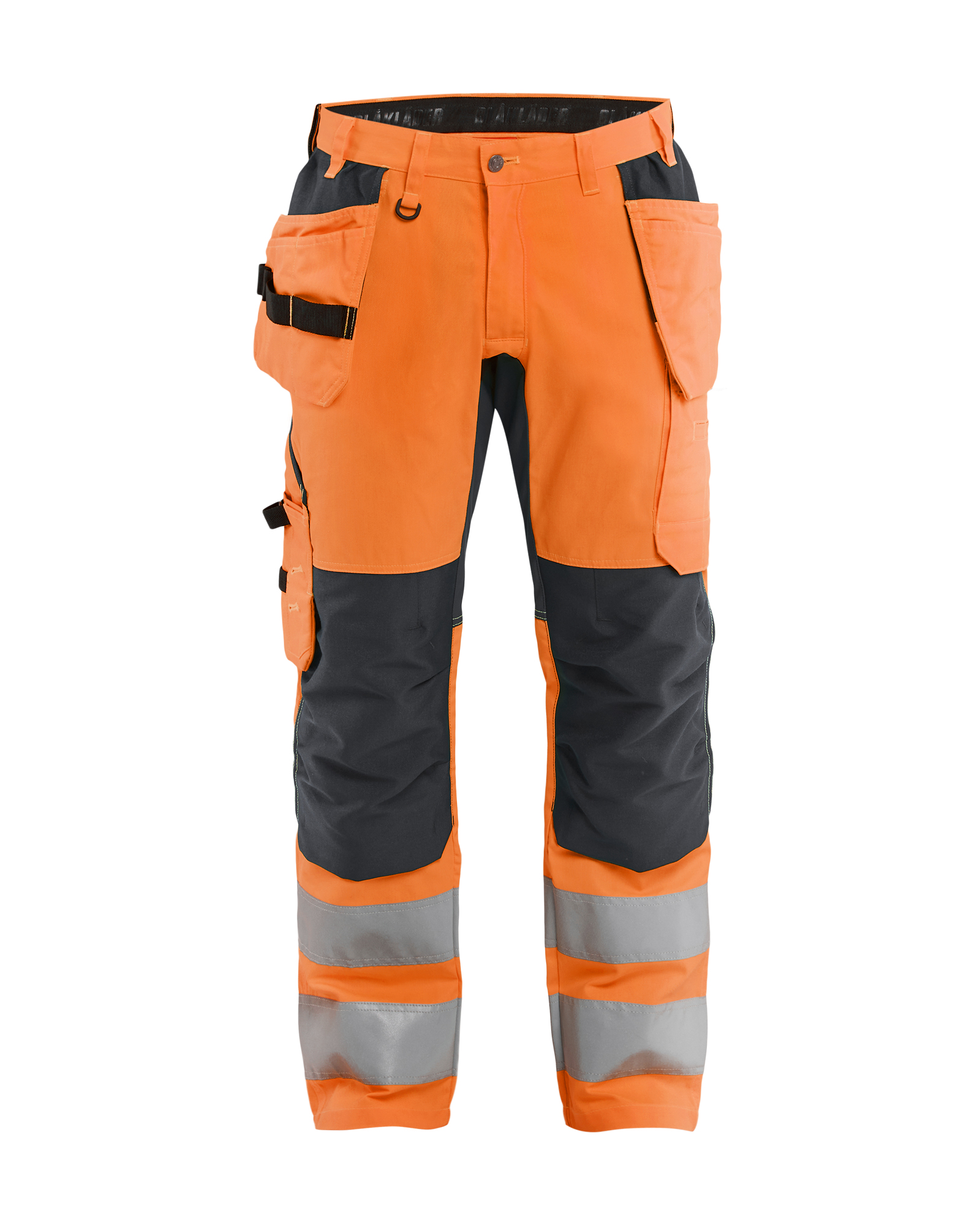 Blåkläder High Vis Buks med stretch - High Vis Orange/Mellemgrå [5396] / C44