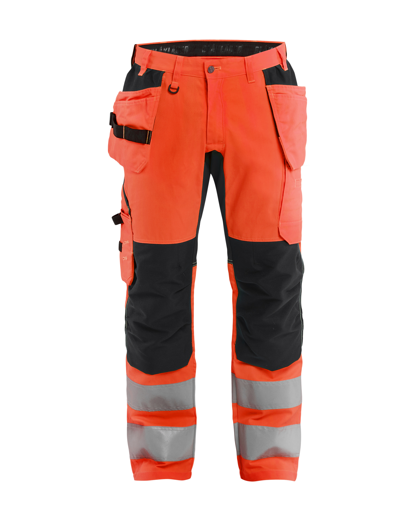 Blåkläder High Vis Buks med stretch - High Vis Rød/Sort [5599] / C44