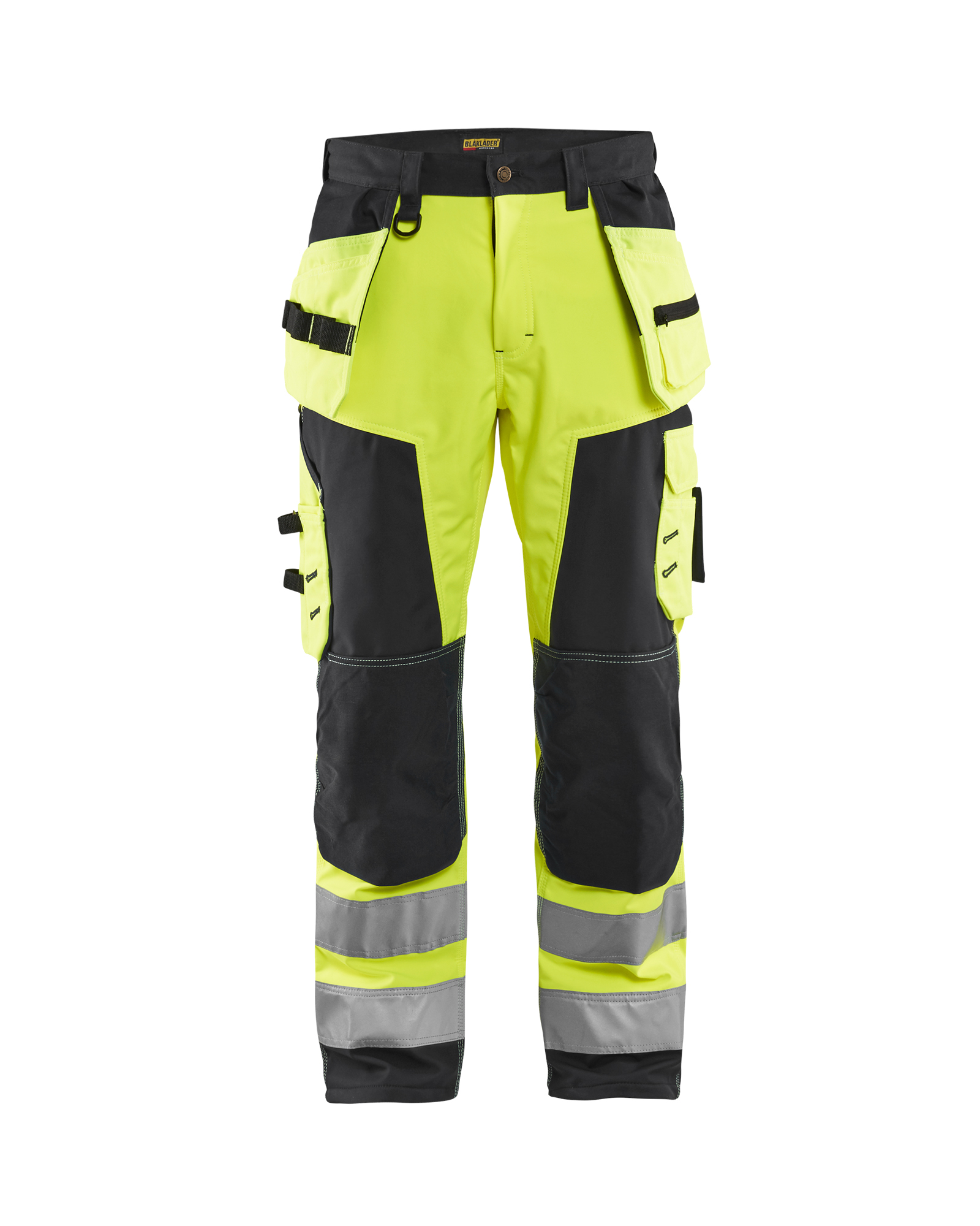 Blåkläder High Vis Softshell Buks - High Vis Gul/Sort [3399] / C44