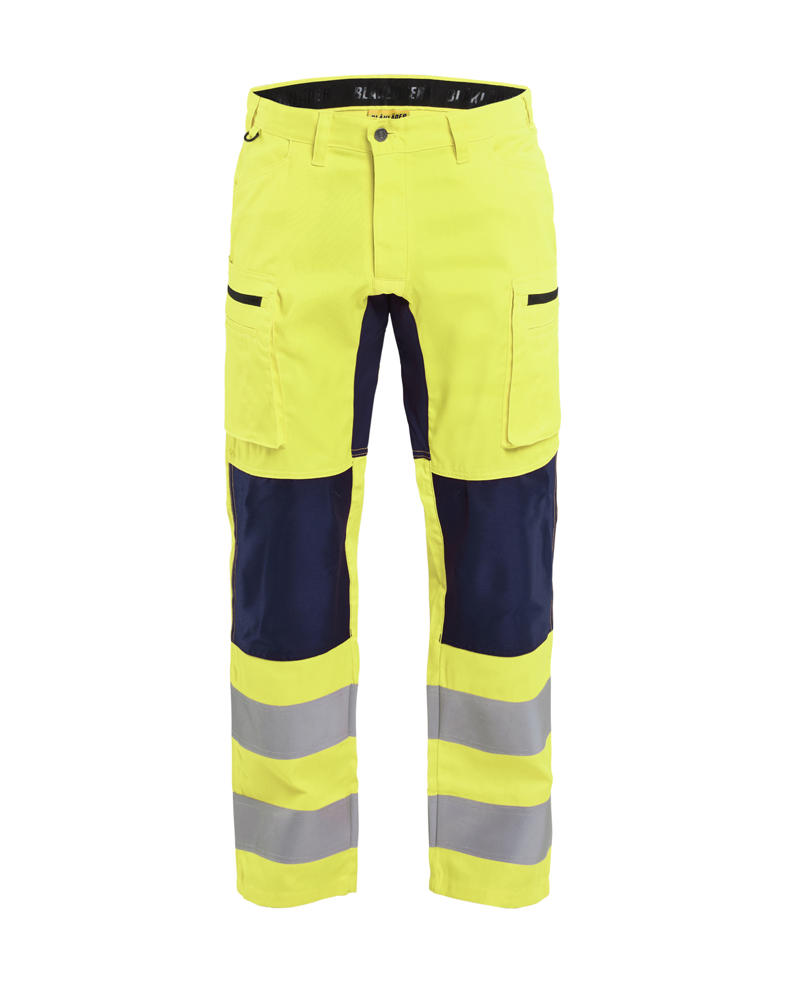 Blåkläder High Vis Buks med stretch - High Vis Gul/Marineblå [3389] / C44