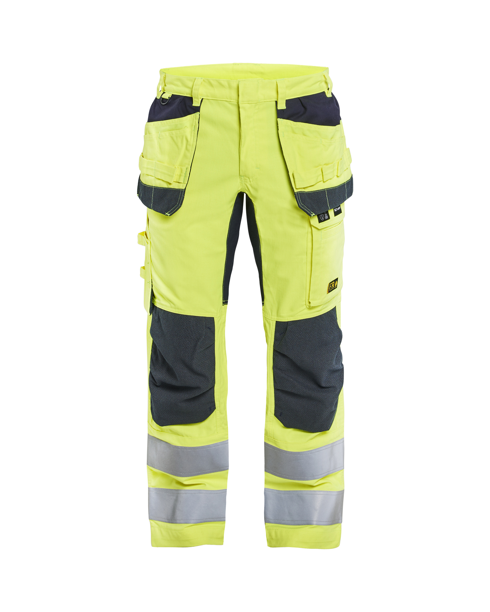 Blåkläder Multinorm Buks Inherent med stretch - High Vis Gul/Marineblå [3389] / C44