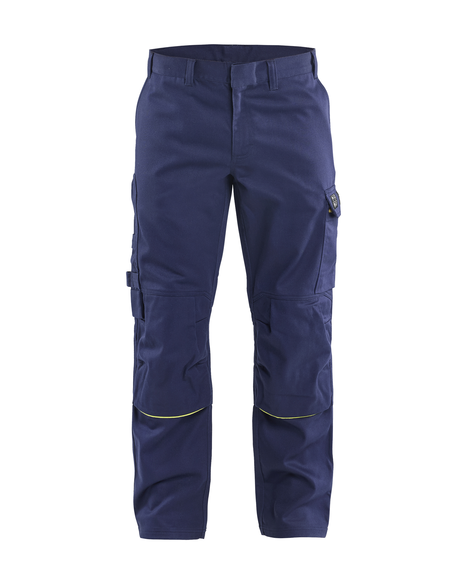 Blåkläder Flammehæmmende Svejse Buks - Marineblå/High Vis Gul [8933] / C44