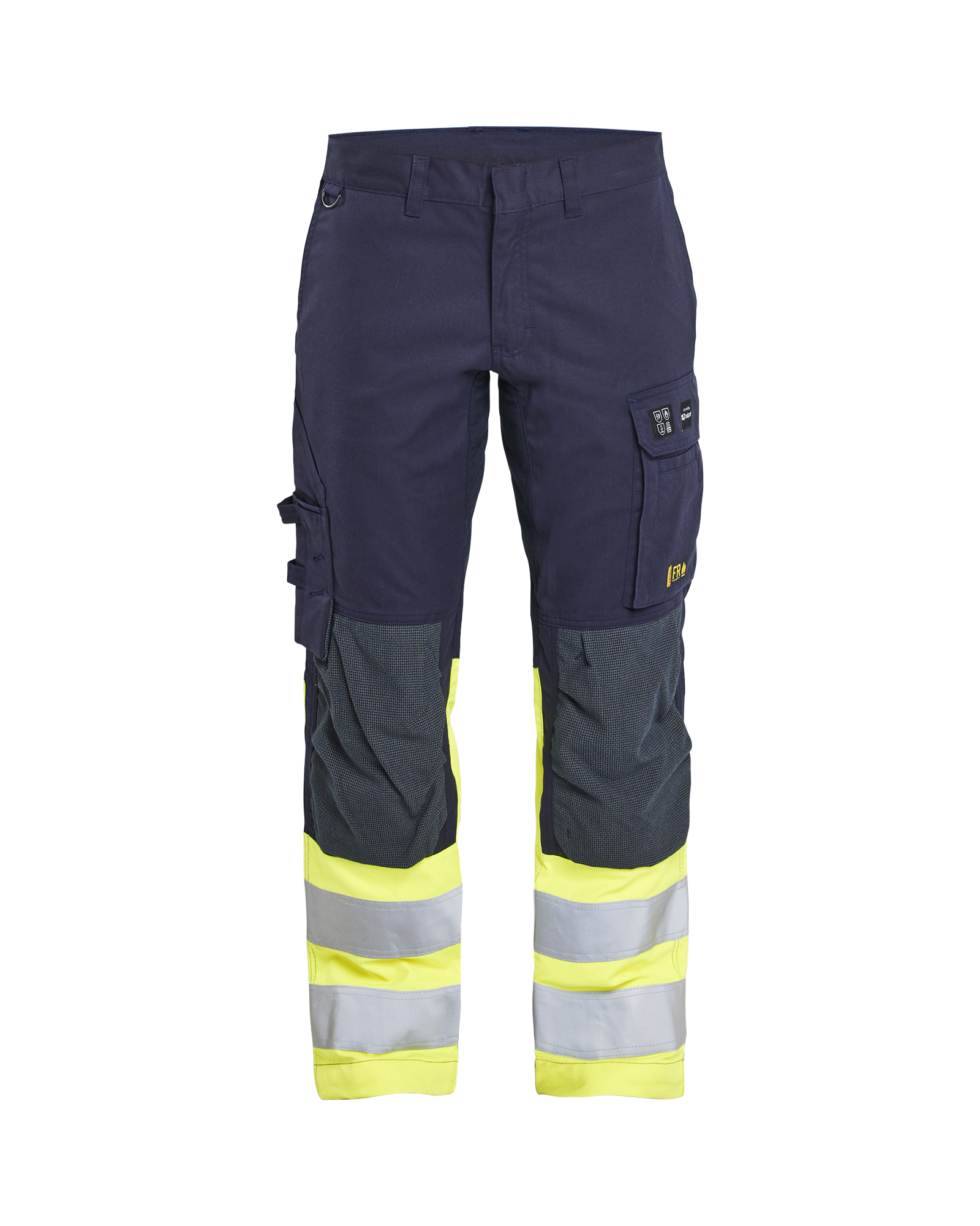 Blåkläder Multinorm Buks Inherent med stretch - Marineblå/High Vis Gul [8933] / C44
