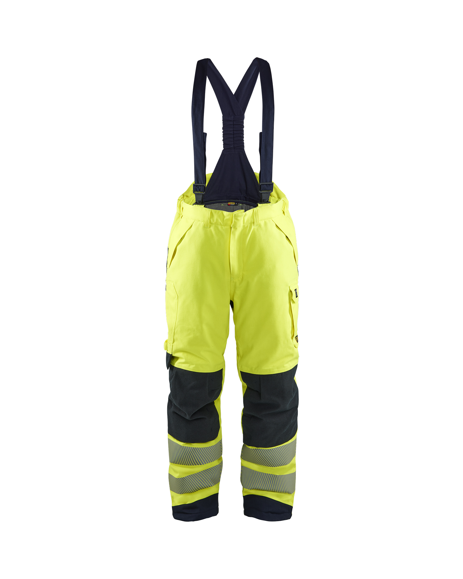 Blåkläder Multinorm Vinter Buks Inherent - High Vis Gul/Marineblå [3389] / XS