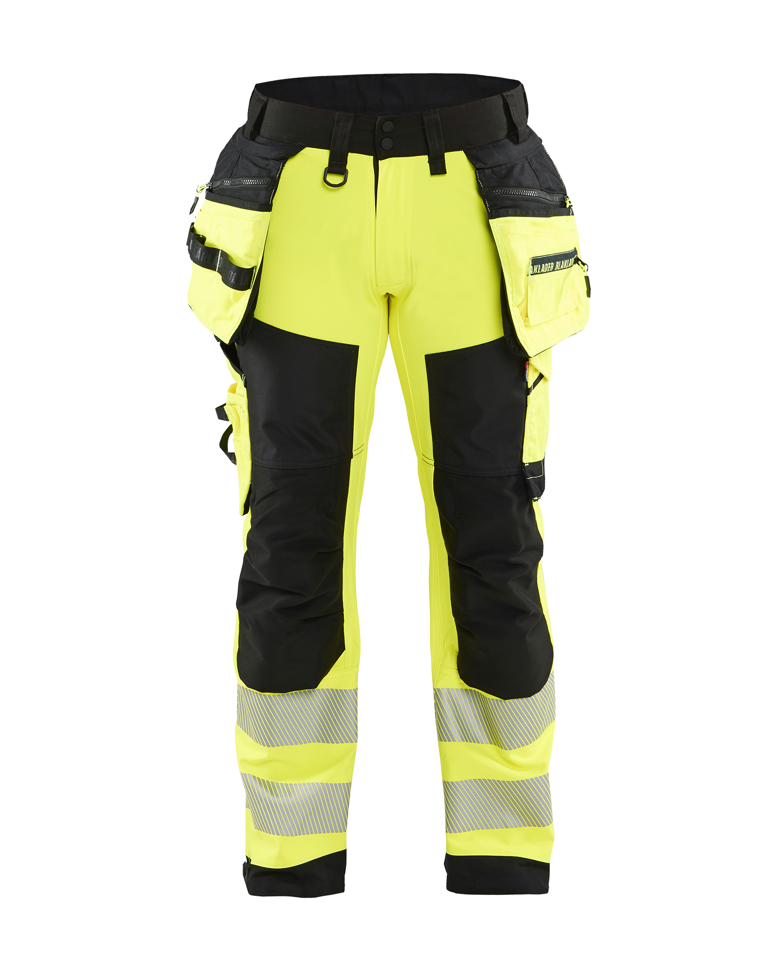 Blåkläder High Vis Softshell Buks - High Vis Gul/Sort [3399] / C44