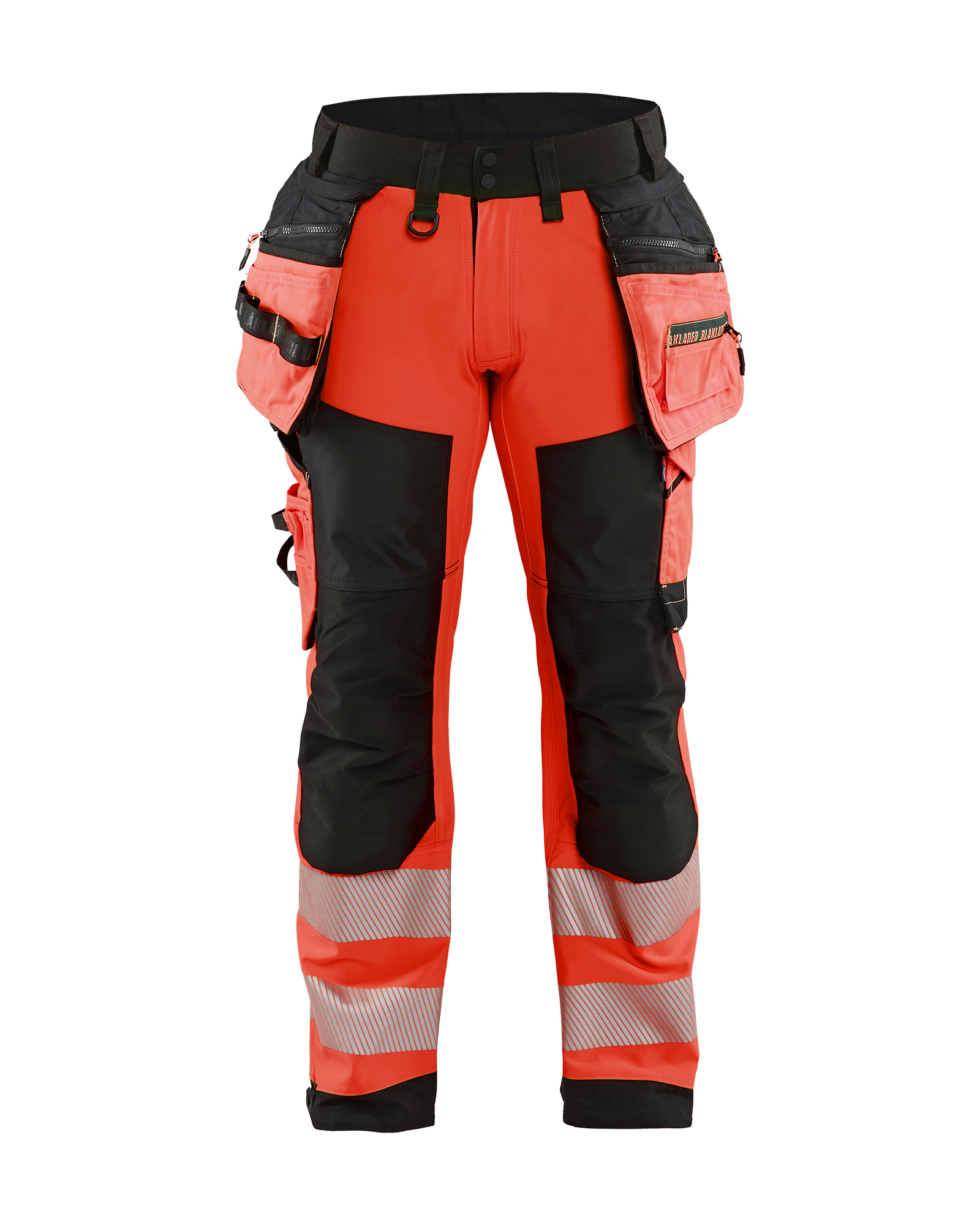 Blåkläder High Vis Softshell Buks - High Vis Rød/Sort [5599] / C44