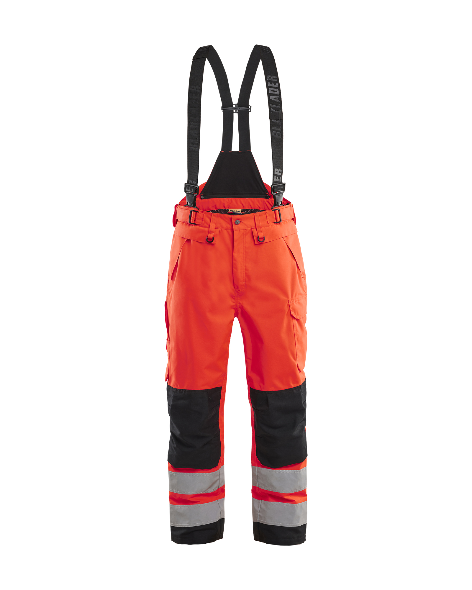 Blåkläder High Vis Skalbuks - High Vis Rød/Sort [5599] / C44