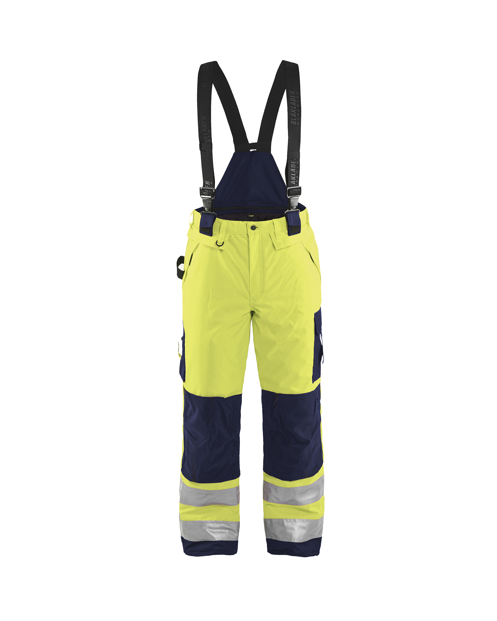 Blåkläder High Vis Vinter buks - High Vis Gul/Marineblå [3389] / C44