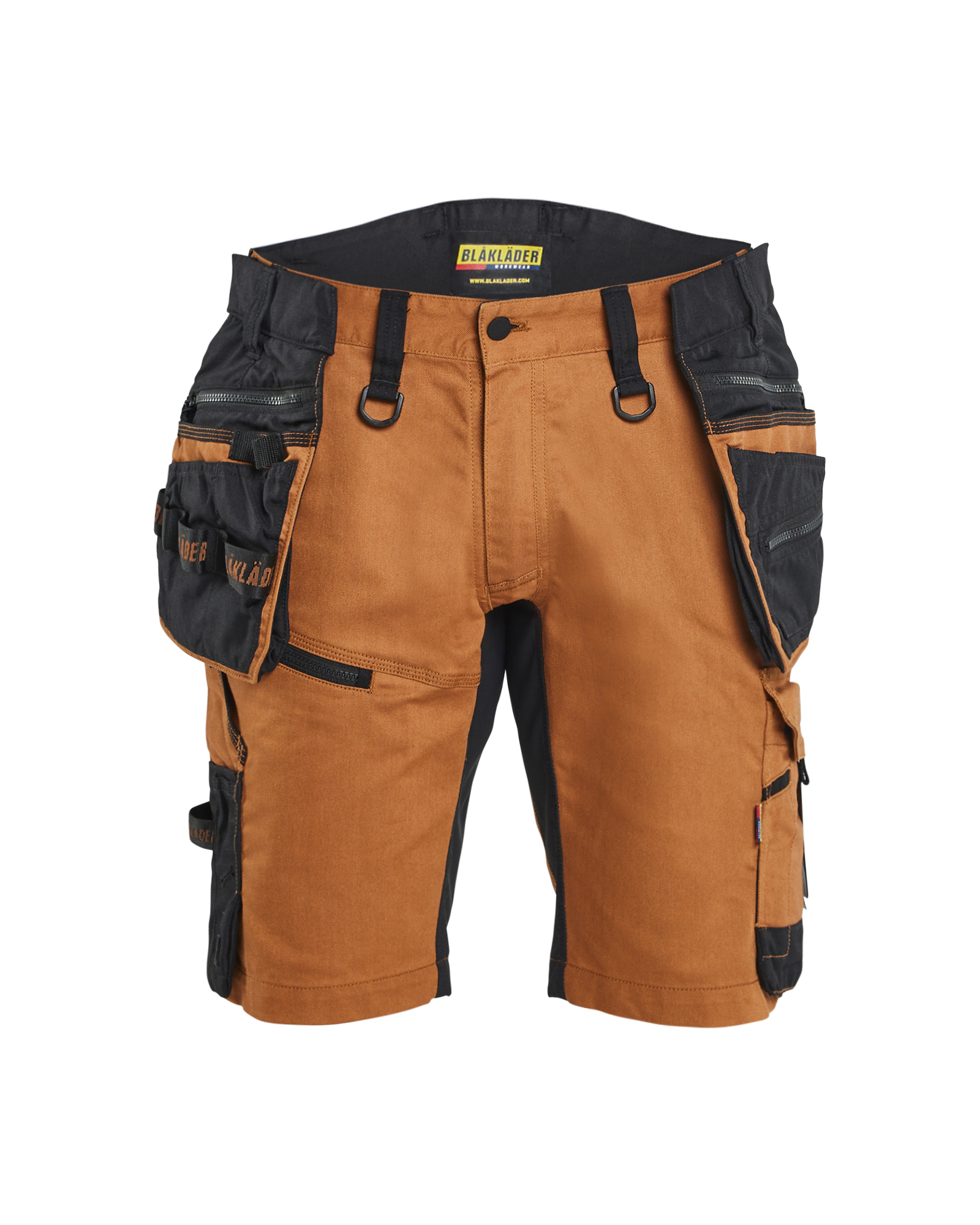 Blåkläder Striker Håndværkershorts med Stretch - Rust/Sort [4099] / C44