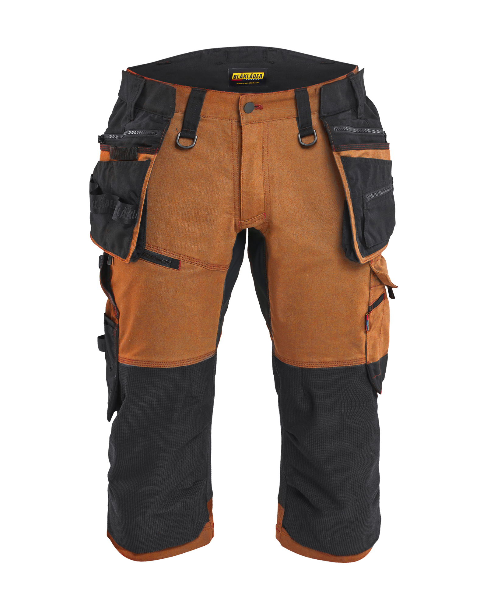 Blåkläder Striker Håndværkerknickers med Stretch - Rust/Sort [4099] / C44