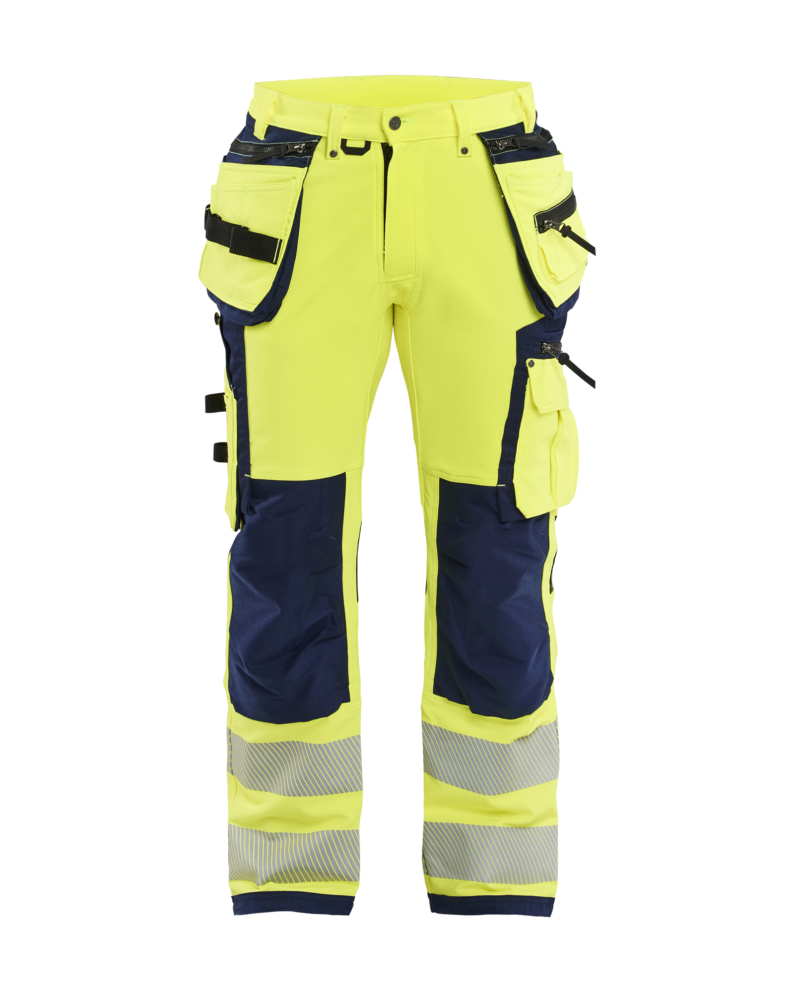 Blåkläder High Vis Buks 4-vejs stretch - High Vis Gul/Marineblå [3389] / C44