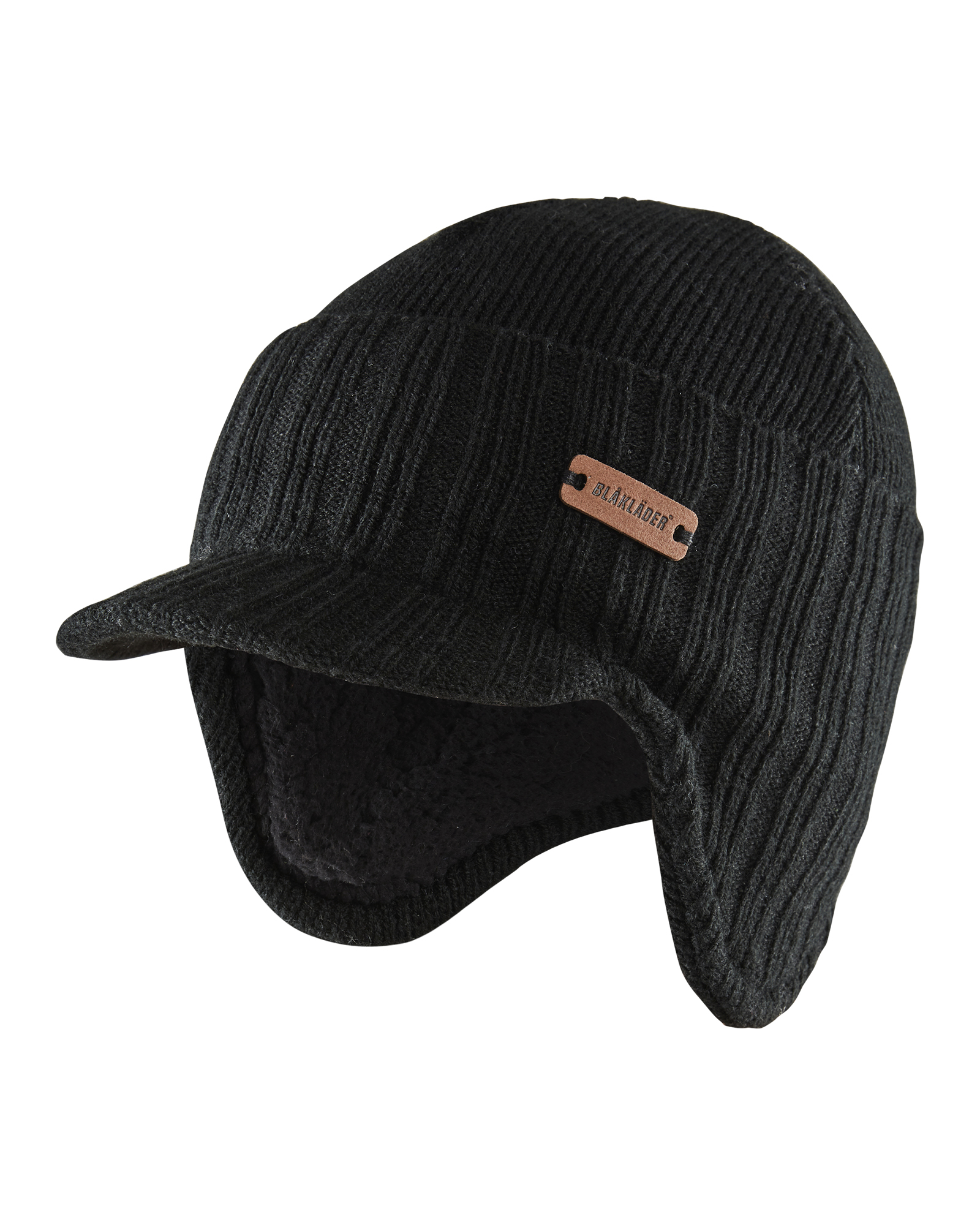 Blåkläder Vinter cap med øreklapper - Sort [9900] / L/XL
