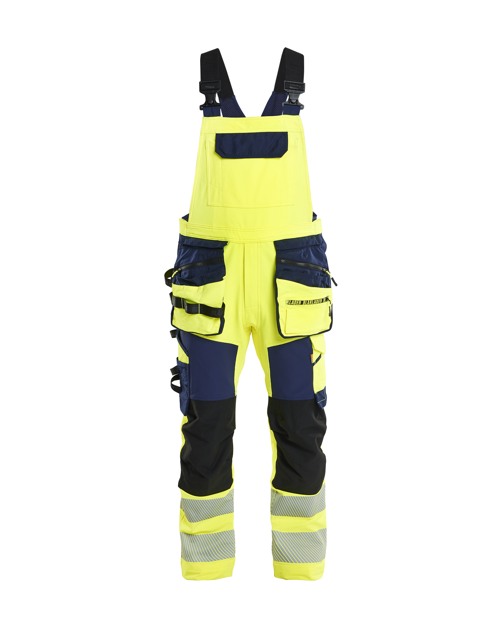 Blåkläder High Vis Overall 4-vejs stretch - High Vis Gul/Marineblå [3389] / C44