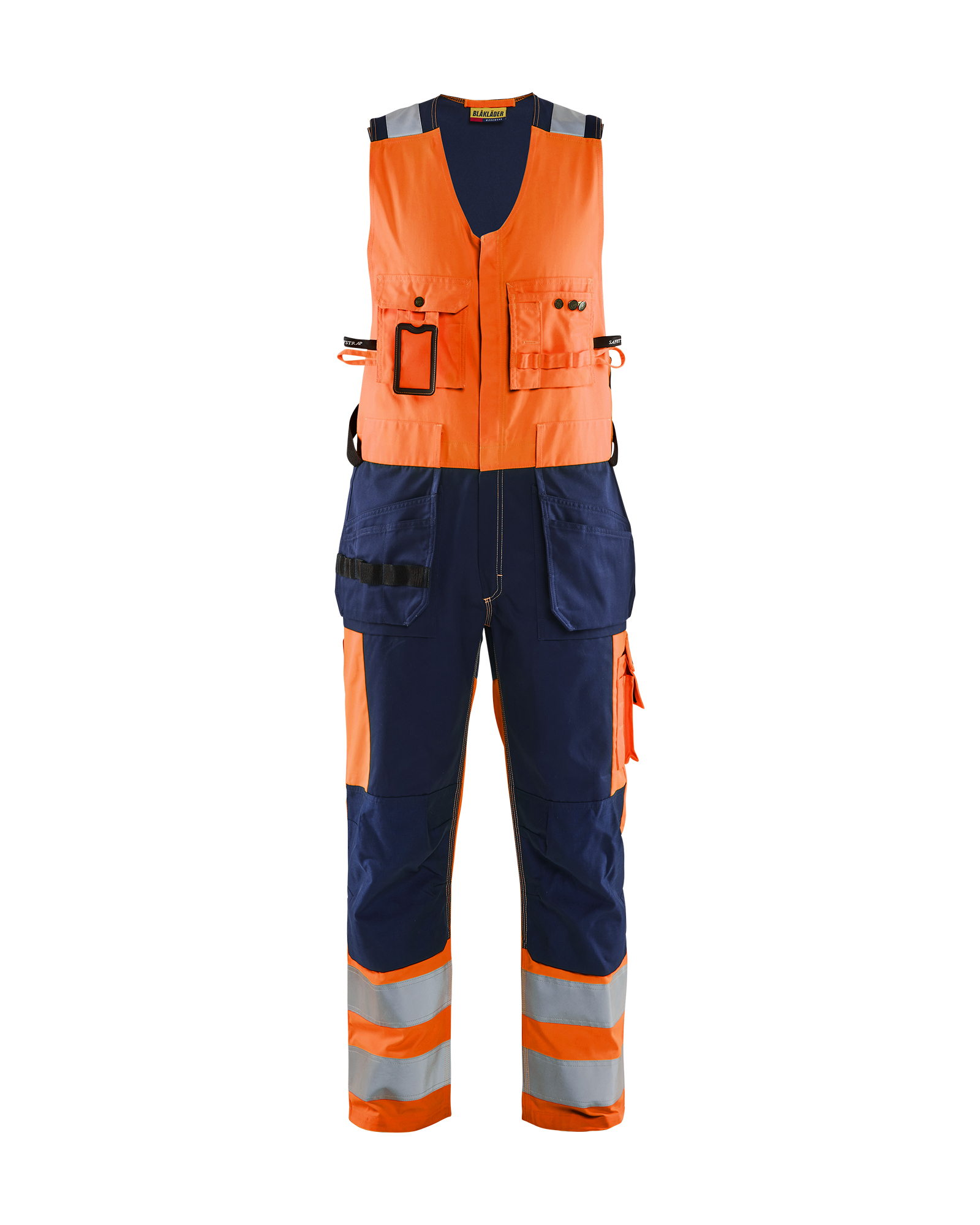 Blåkläder High Vis Helbuks - High Vis Orange/Marineblå [5389] / C44