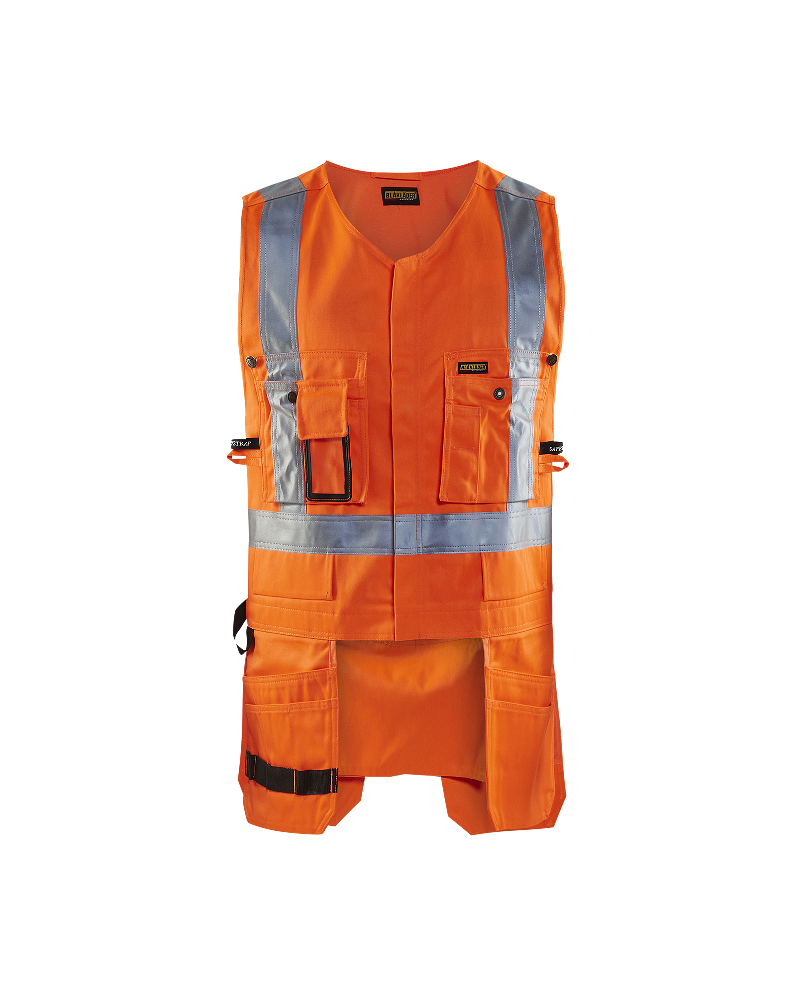 Blåkläder High Vis Håndværker Vest - High Vis Orange [5300] / XS
