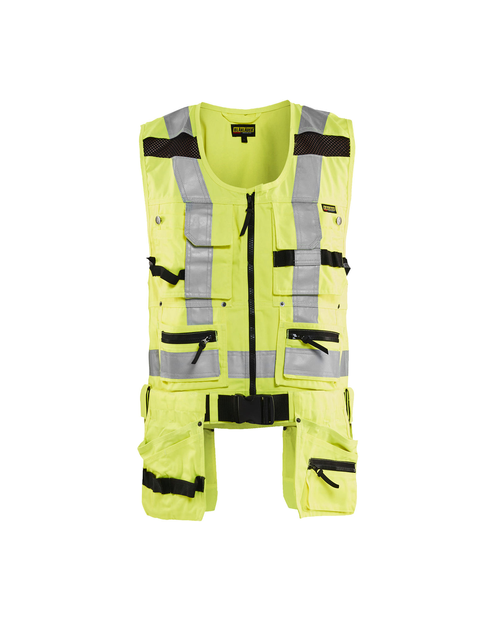 Blåkläder High Vis Håndværker Vest - High Vis Gul [3300] / XS
