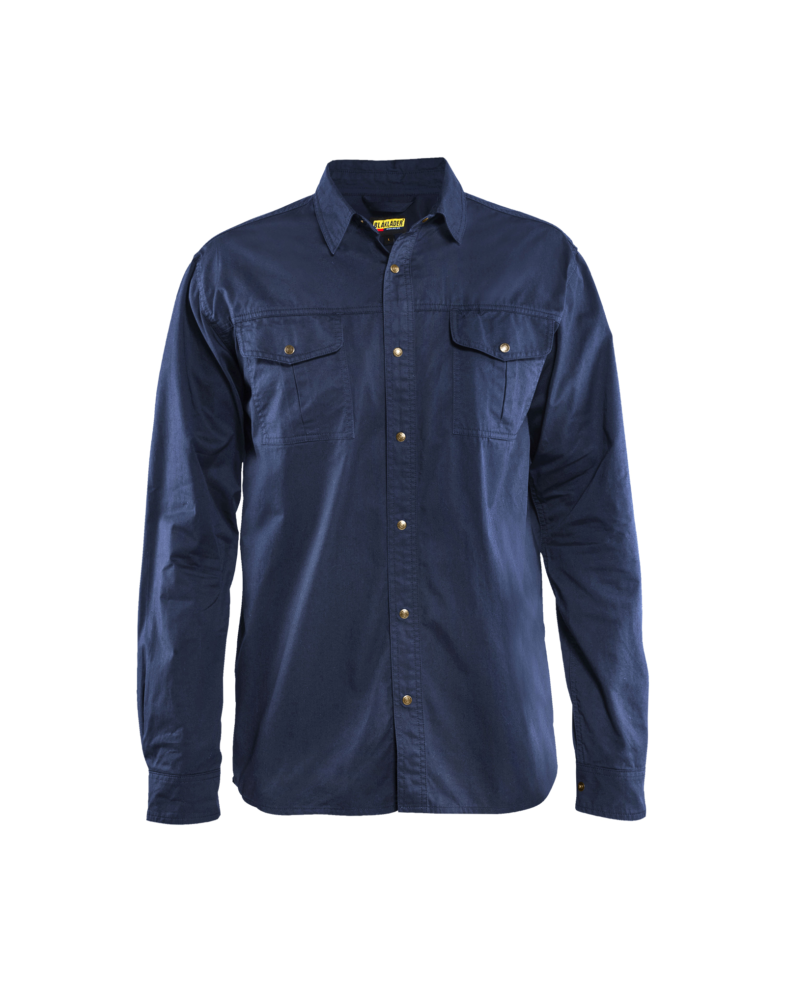 Blåkläder Twill Skjorte Bomuld - Marineblå [8900] / XS