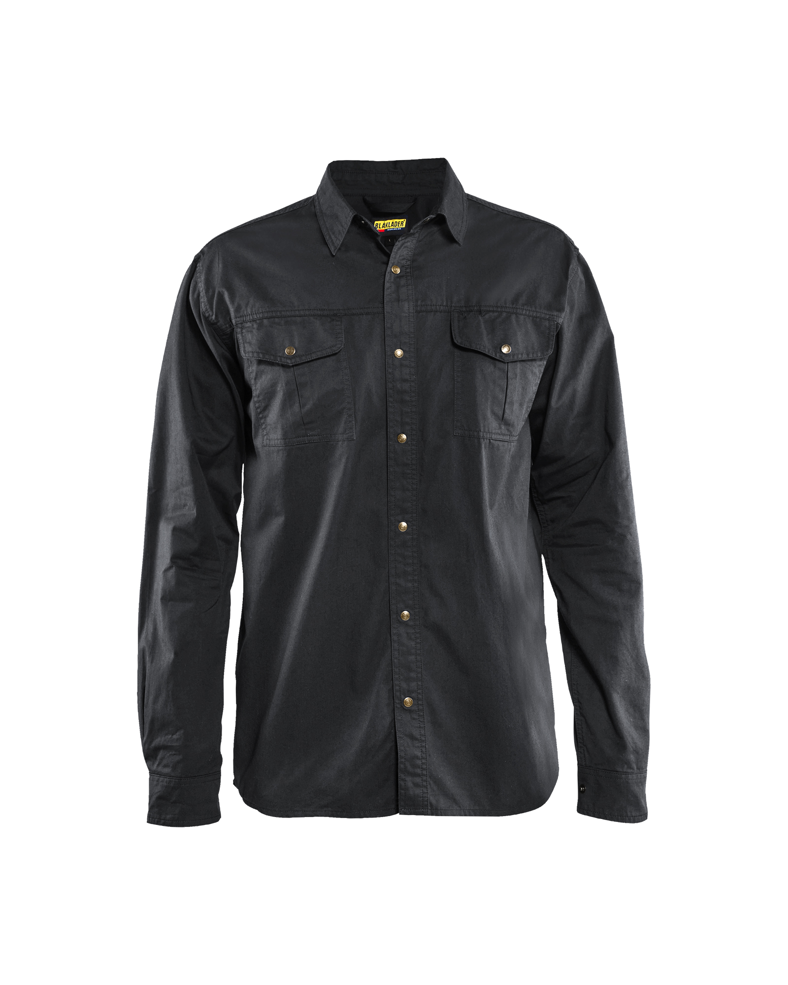 Blåkläder Twill Skjorte Bomuld - Sort [9900] / XS