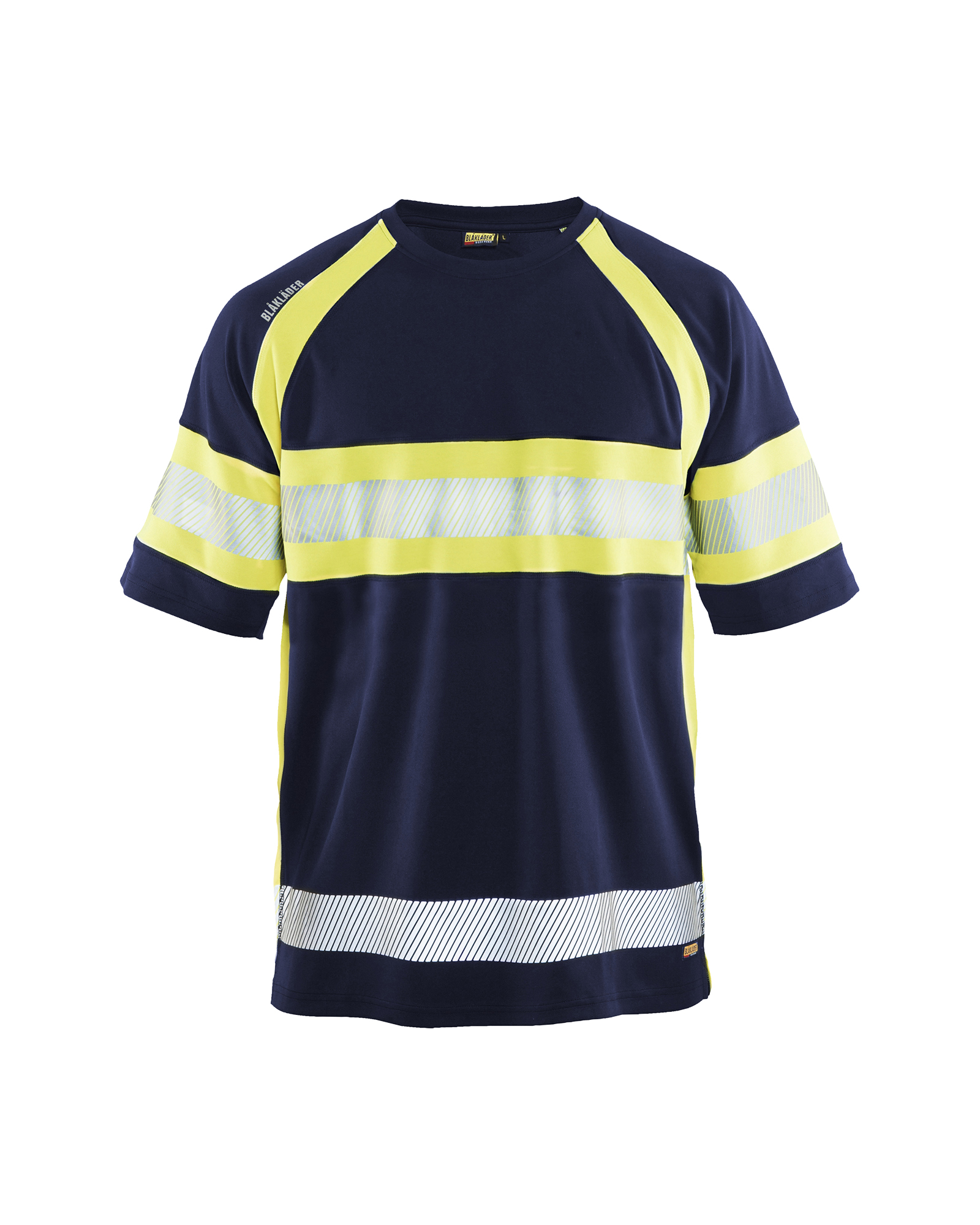 Blåkläder High Vis UV T-shirt - Marineblå/High Vis Gul [8933] / XS