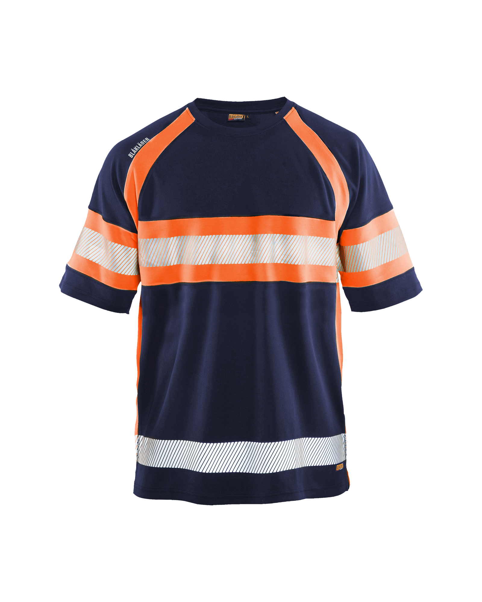 Blåkläder High Vis UV T-shirt - Marineblå/High Vis Orange [8953] / XS