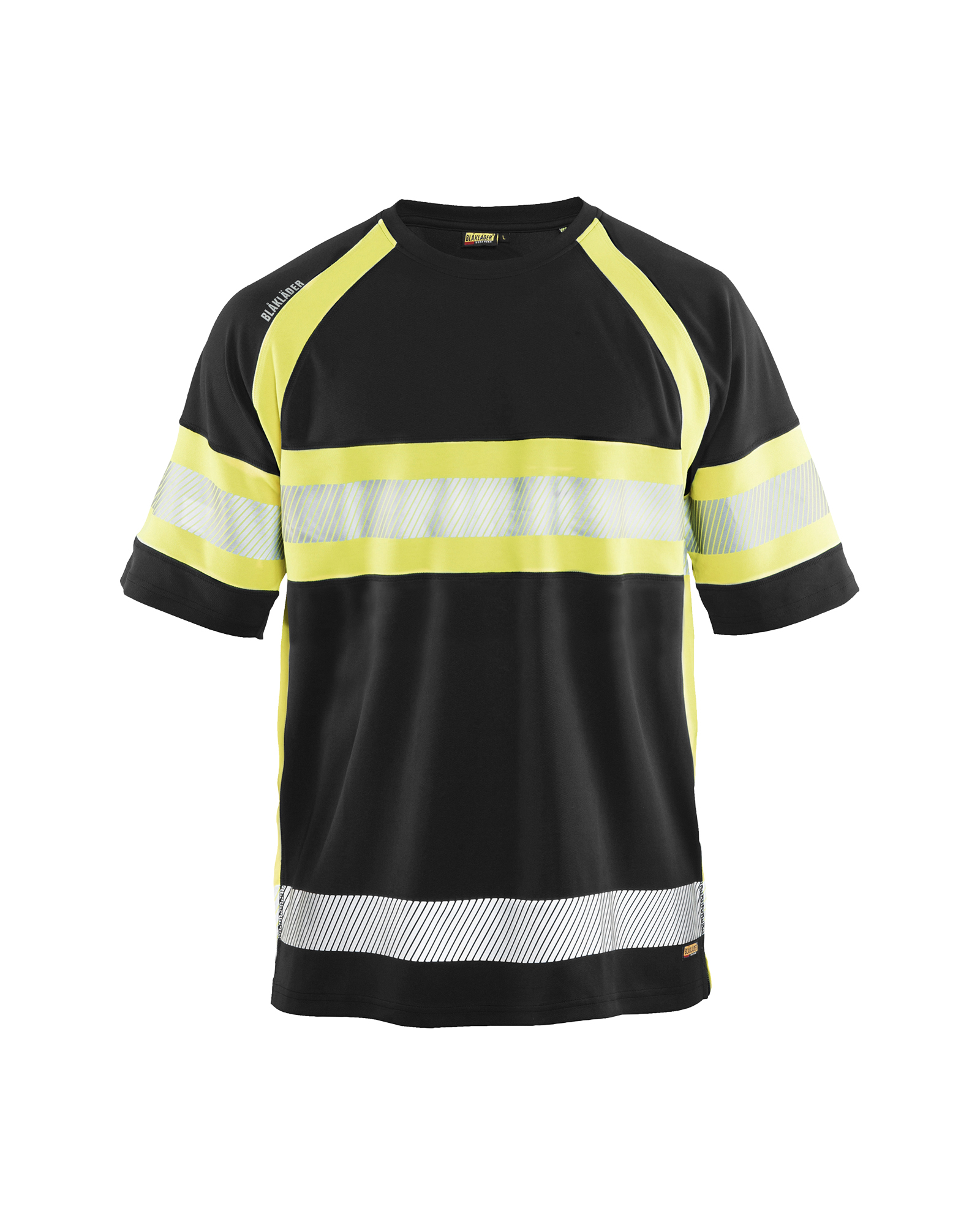 Blåkläder High Vis UV T-shirt - Sort/High Vis Gul [9933] / XS