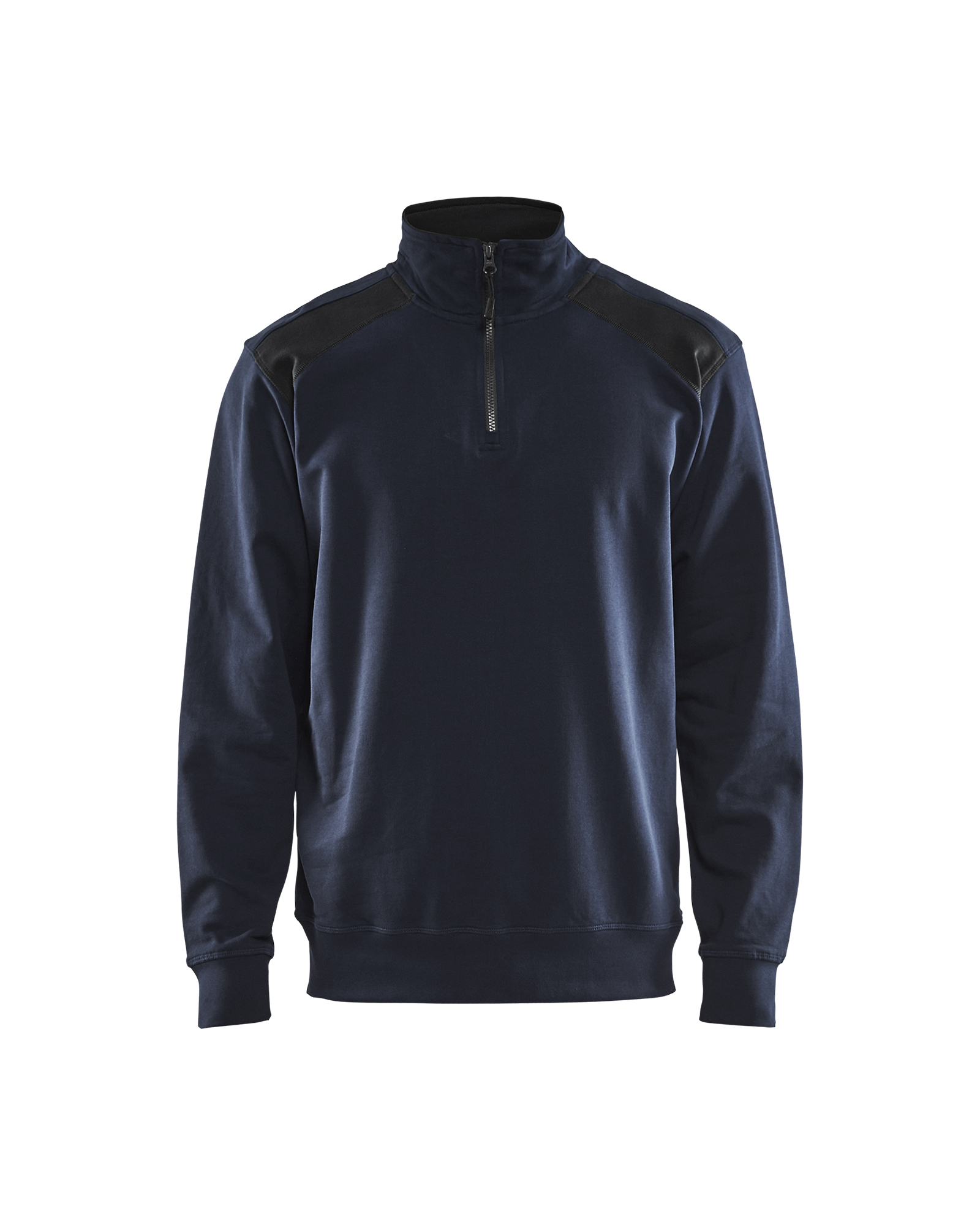 Blåkläder Sweatshirt half zip - Mørk Marineblå/Sort [8699] / XS