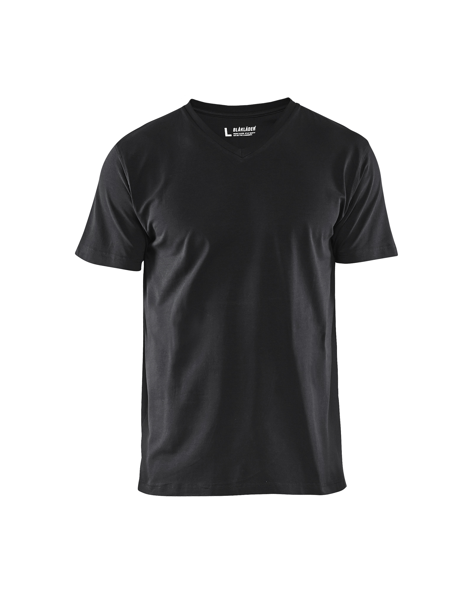 Blåkläder T-shirt V-udskæring - Sort [9900] / XS