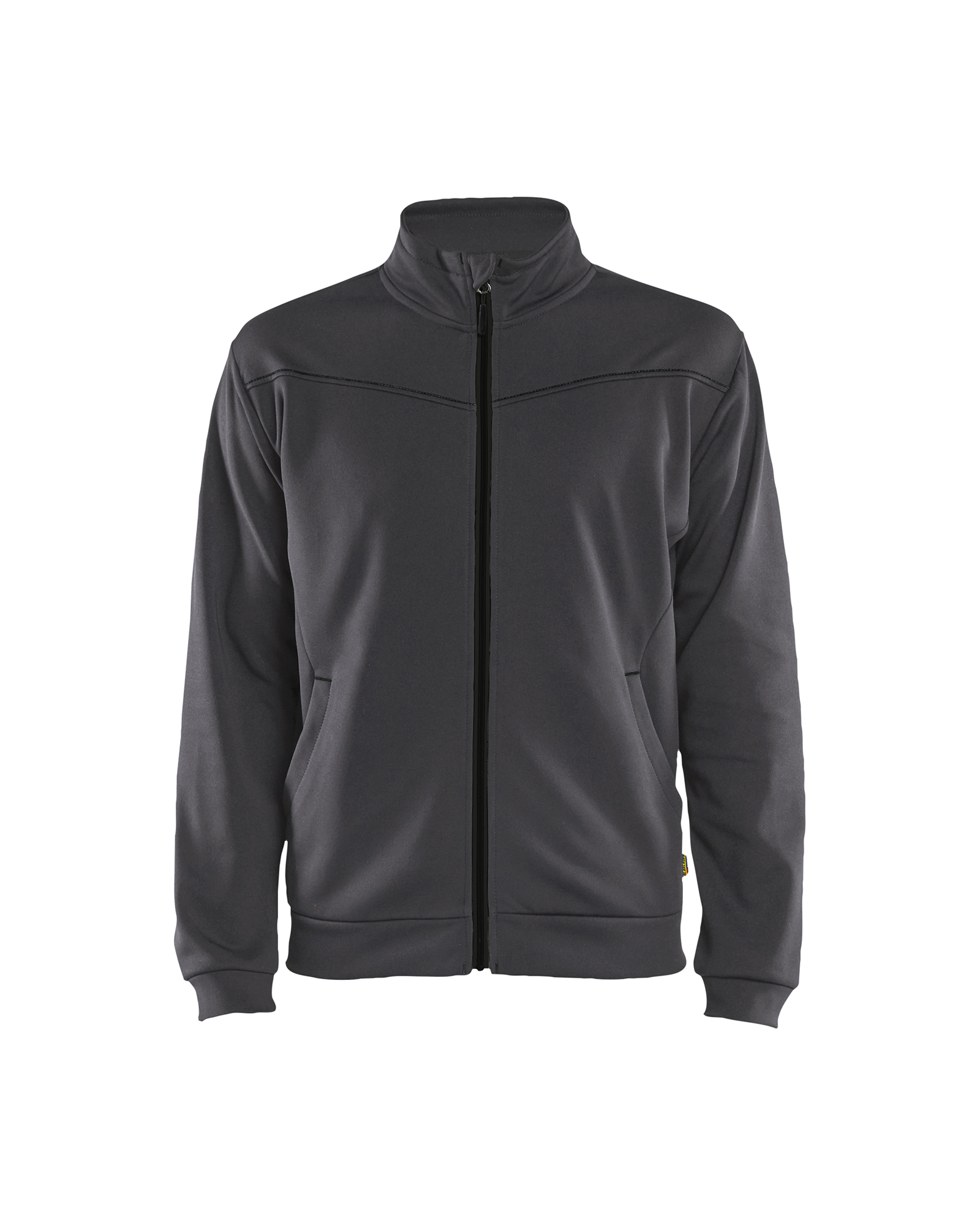 Blåkläder Sweatshirt full zip - Mellemgrå/Sort [9699] / XS