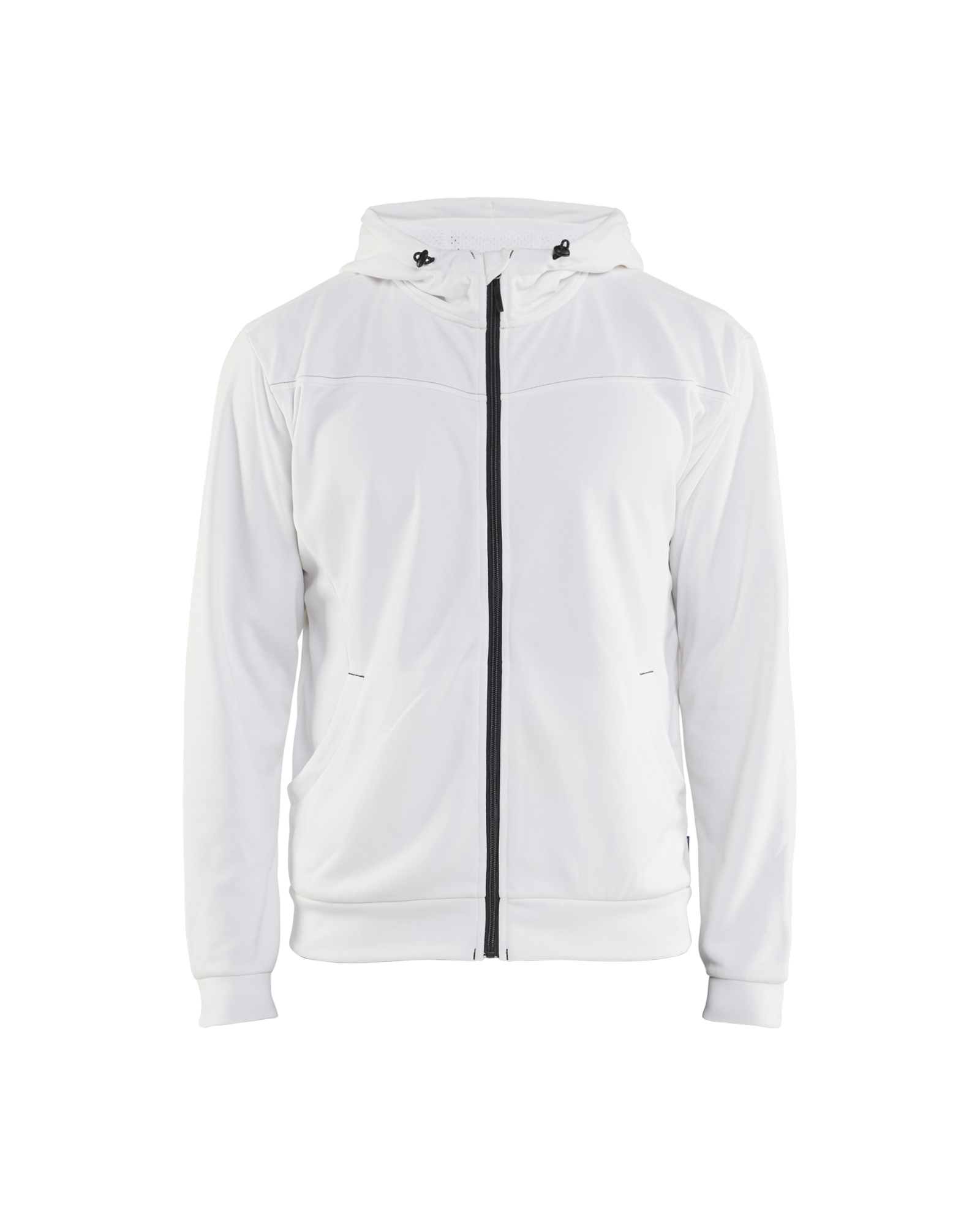 Blåkläder Hættetrøje full zip - Hvid/Mørk Grå [1098] / XS