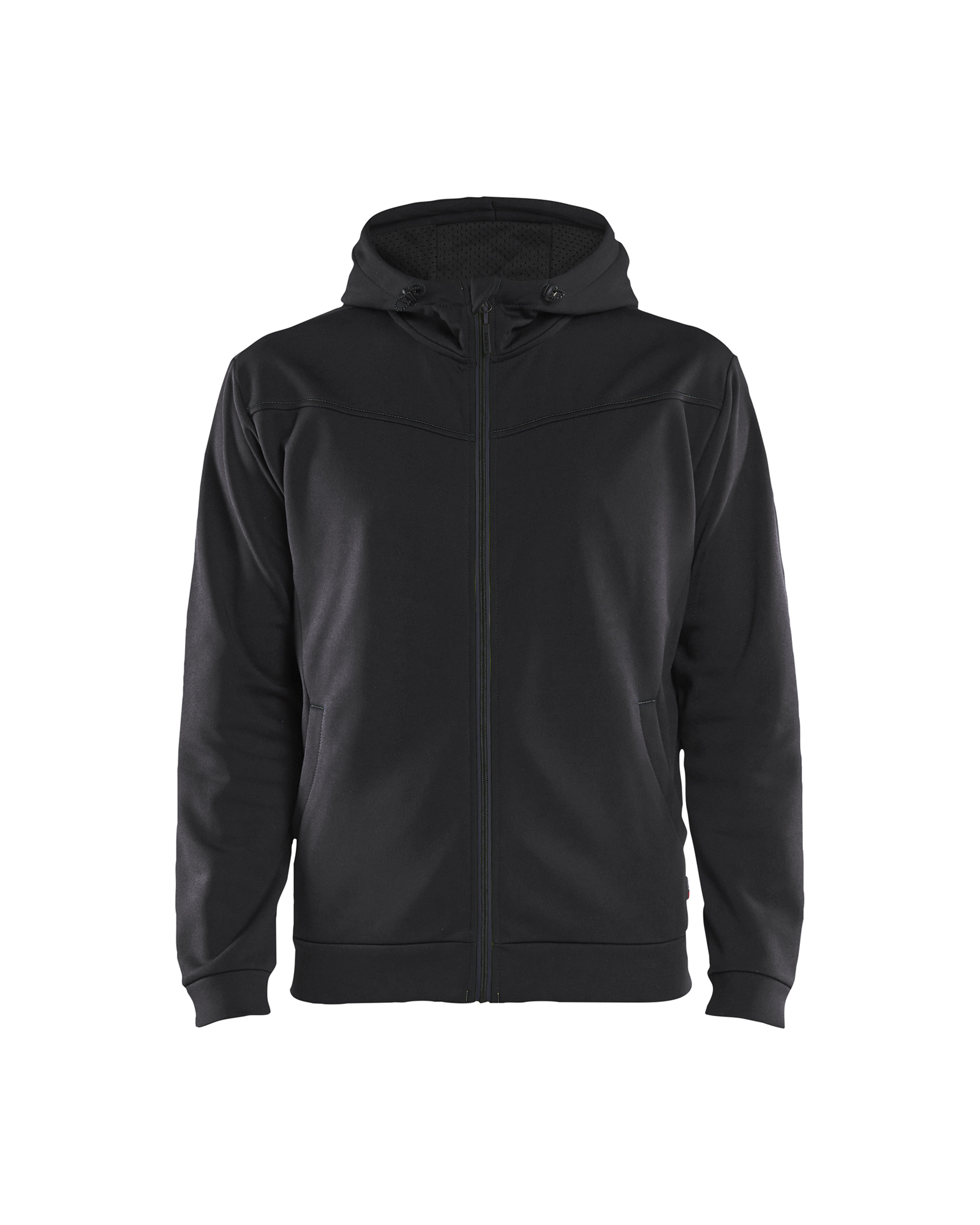 Blåkläder Hættetrøje full zip - Sort/Mørk Grå [9998] / XS