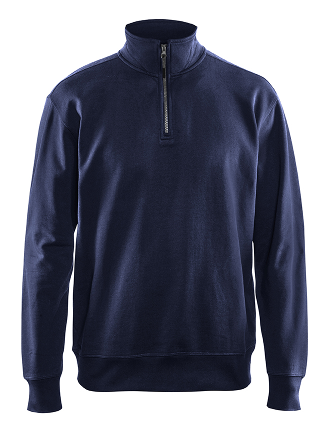 Blåkläder Sweatshirt half zip - Marineblå [8900] / XS