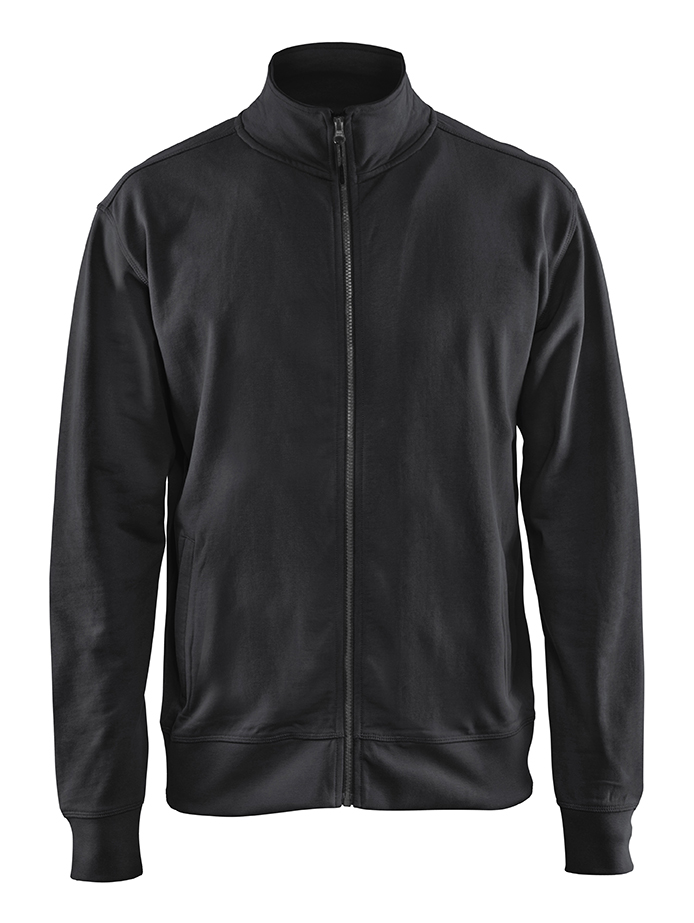 Blåkläder Sweatshirt full zip - Sort [9900] / XS