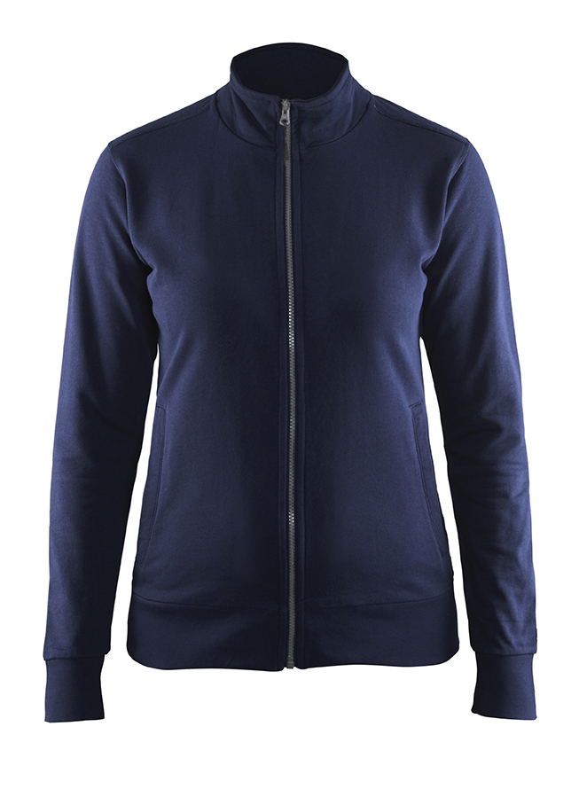 Blåkläder Dame Sweatshirt full zip - Marineblå [8900] / XXS