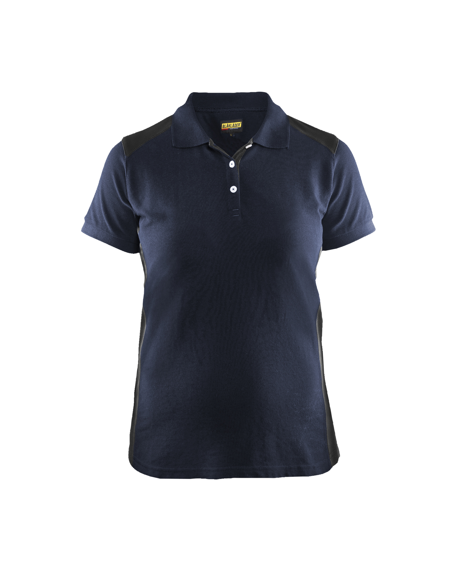 Blåkläder Dame Poloshirt - Mørk Marineblå/Sort [8699] / XS