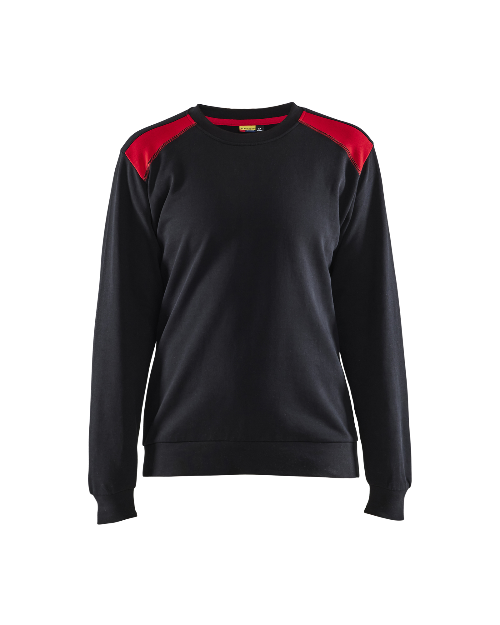 Blåkläder Dame Sweatshirt - Sort/Rød [9956] / XS